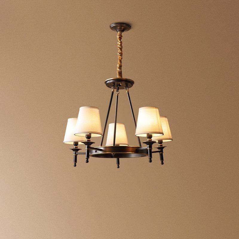 Antique Brass Chandelier - Lumpaz