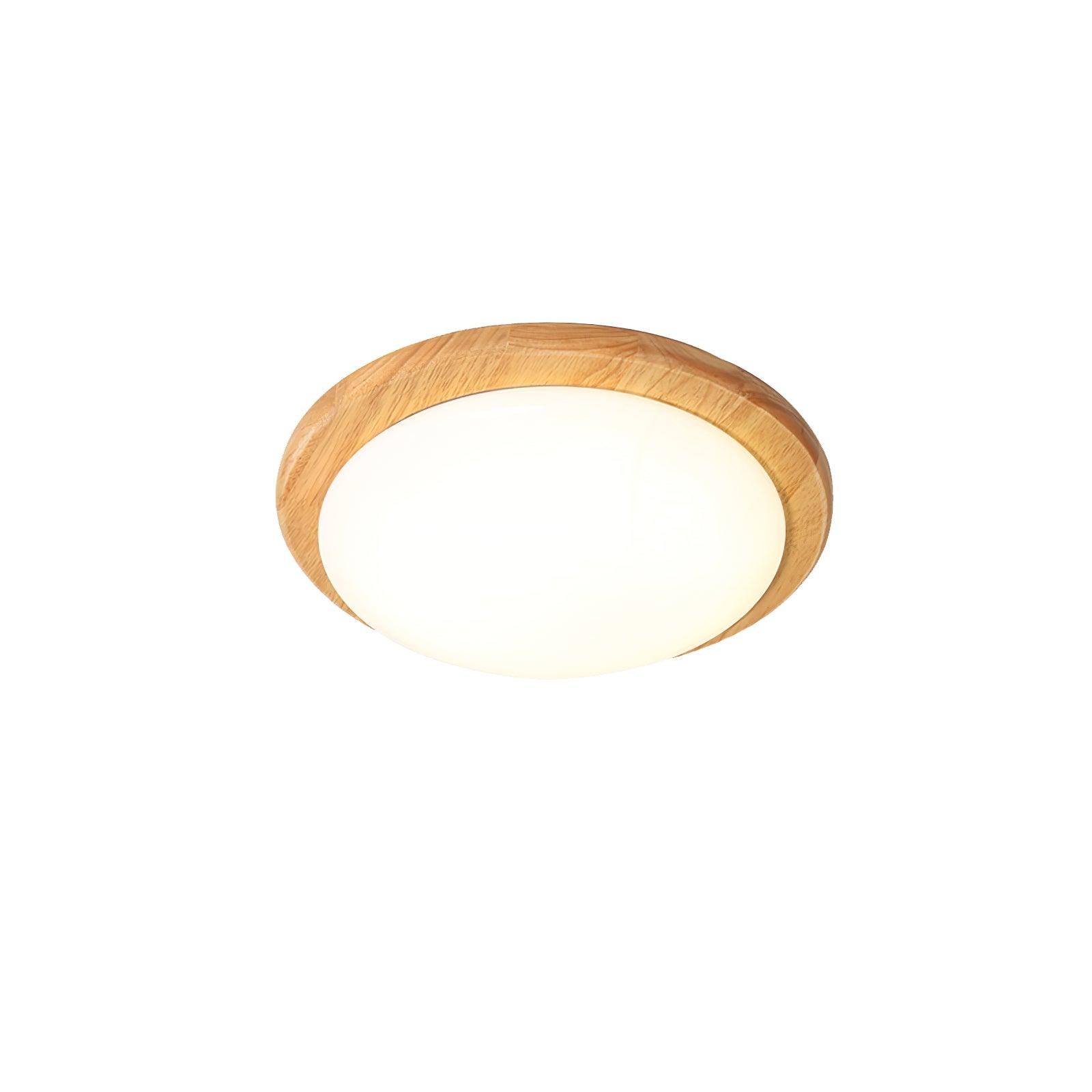 Drum Wood Ceiling Lamp - Lumpaz