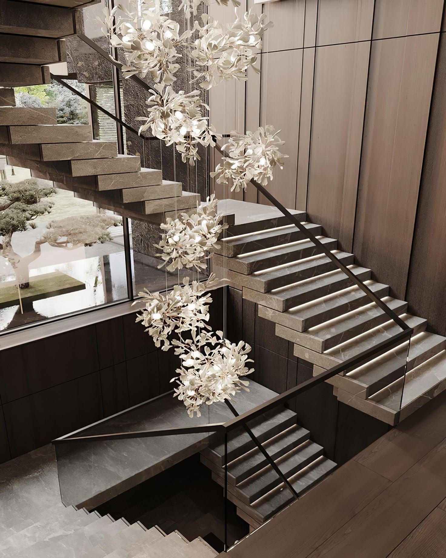 Gingko Chandelier F - Lumpaz