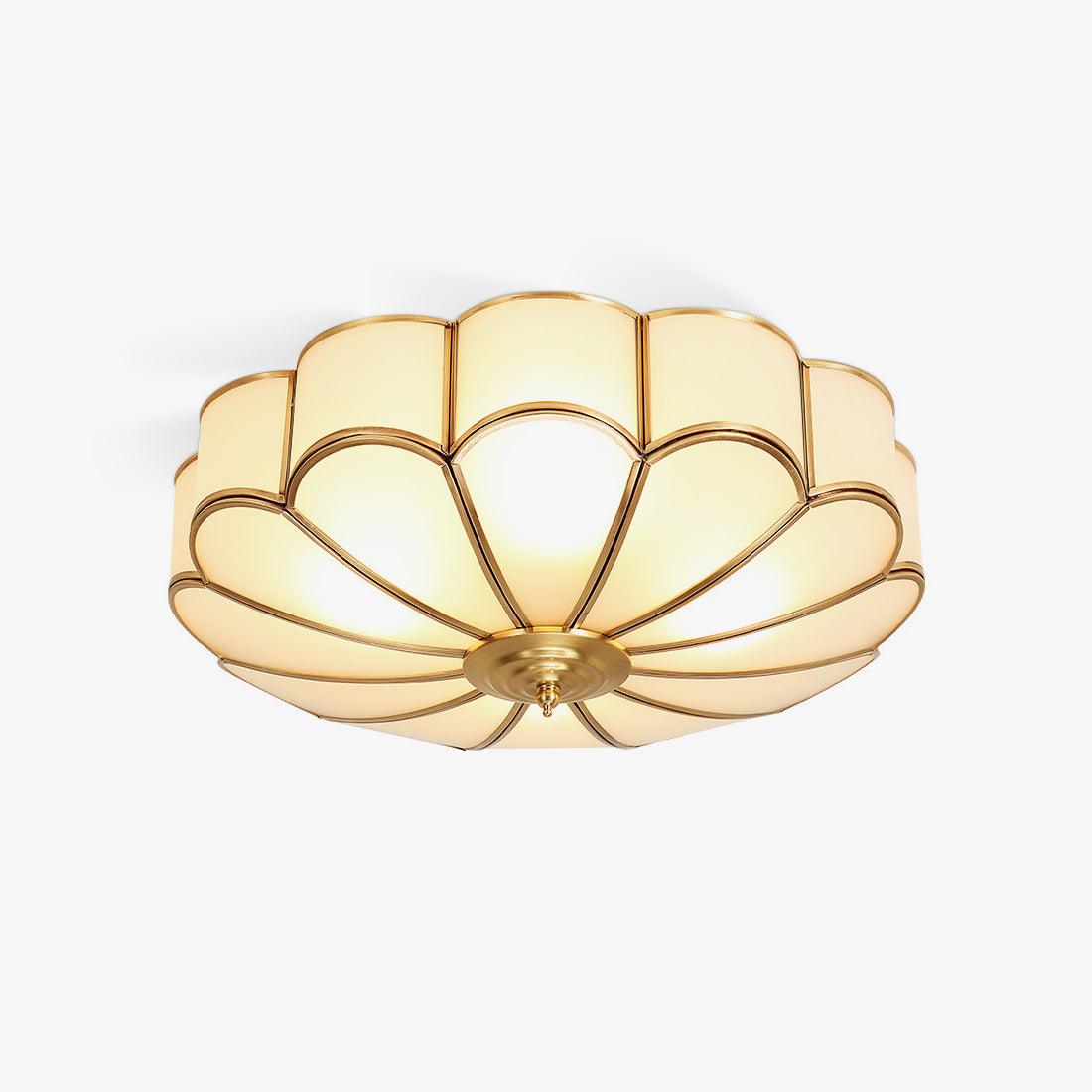 Flower Shape Glass Recessed Ceiling Light - Lumpaz
