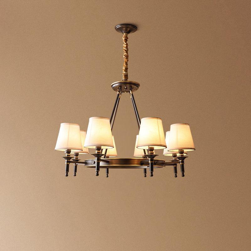 Antique Brass Chandelier - Lumpaz