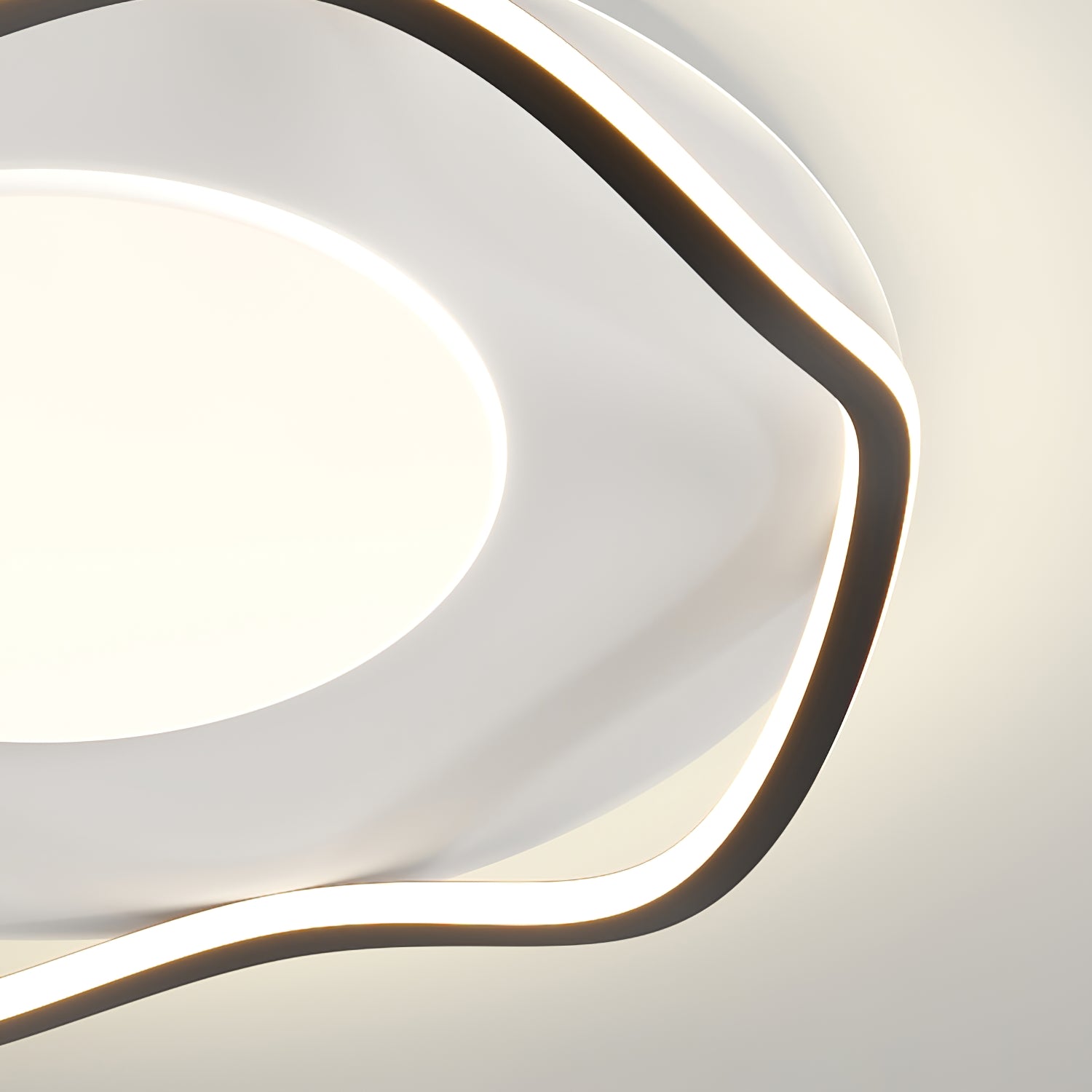 Minimalist Cloud Shape Ceiling Lamp - Lumpaz