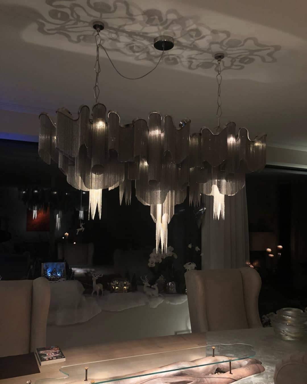 Stream Chain Chandelier - Lumpaz