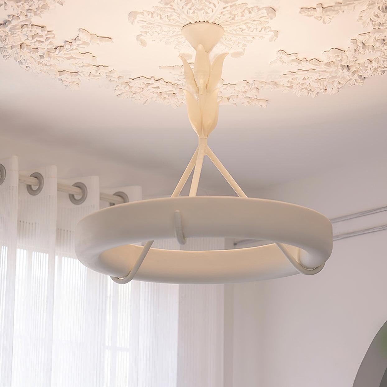 Tinsley Plaster Chandelier - Lumpaz