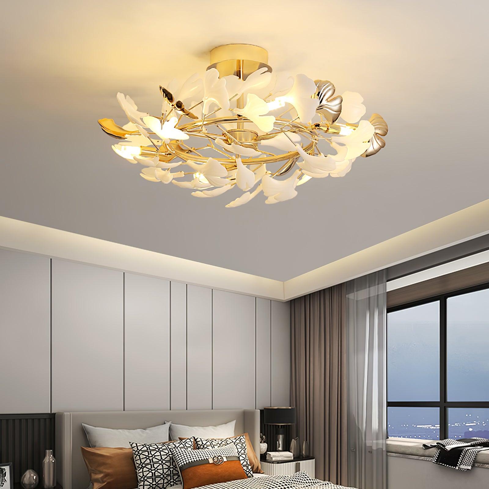 Gingko Rotating Ceiling Lamp - Lumpaz