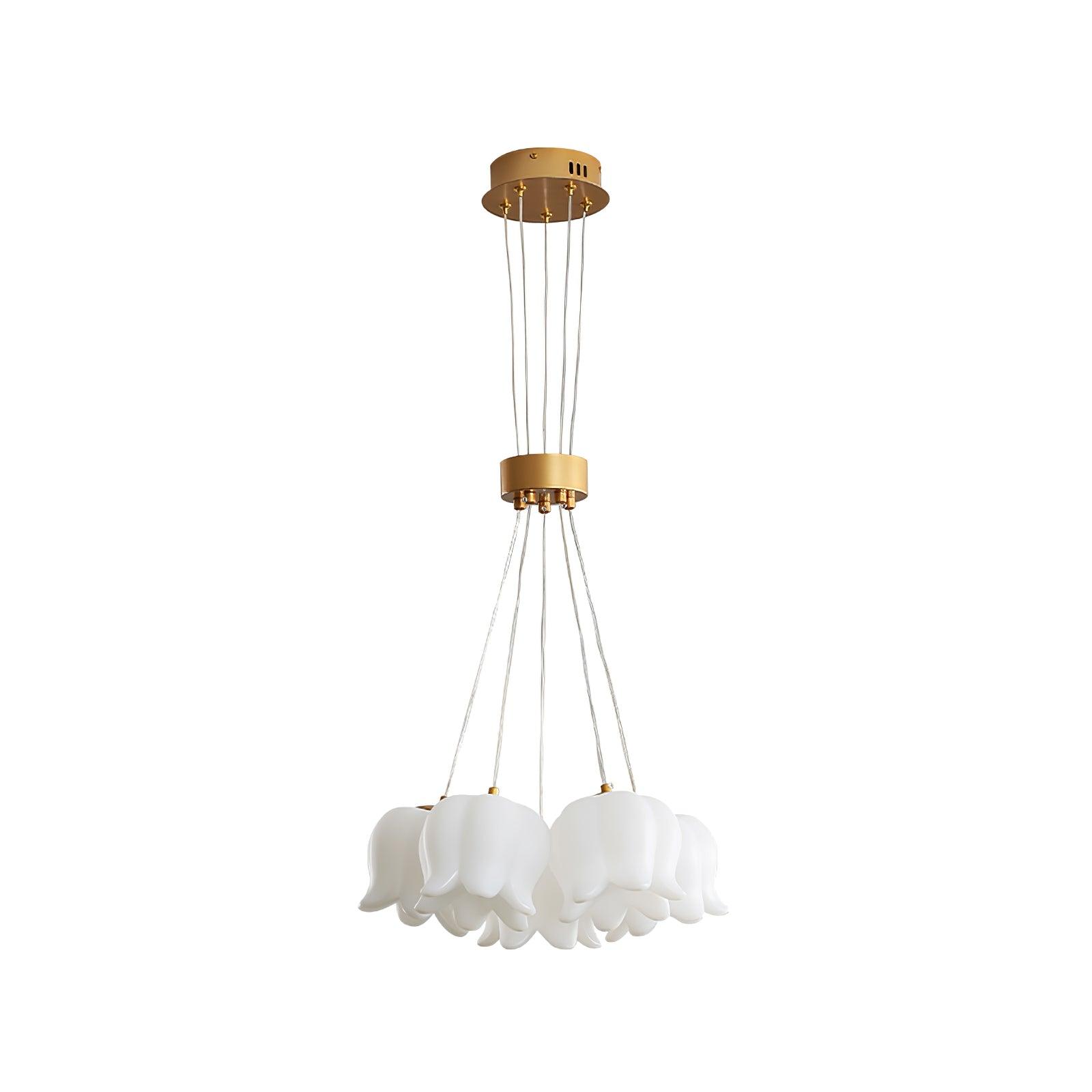 Elegant Floral Pendant Light - Lumpaz