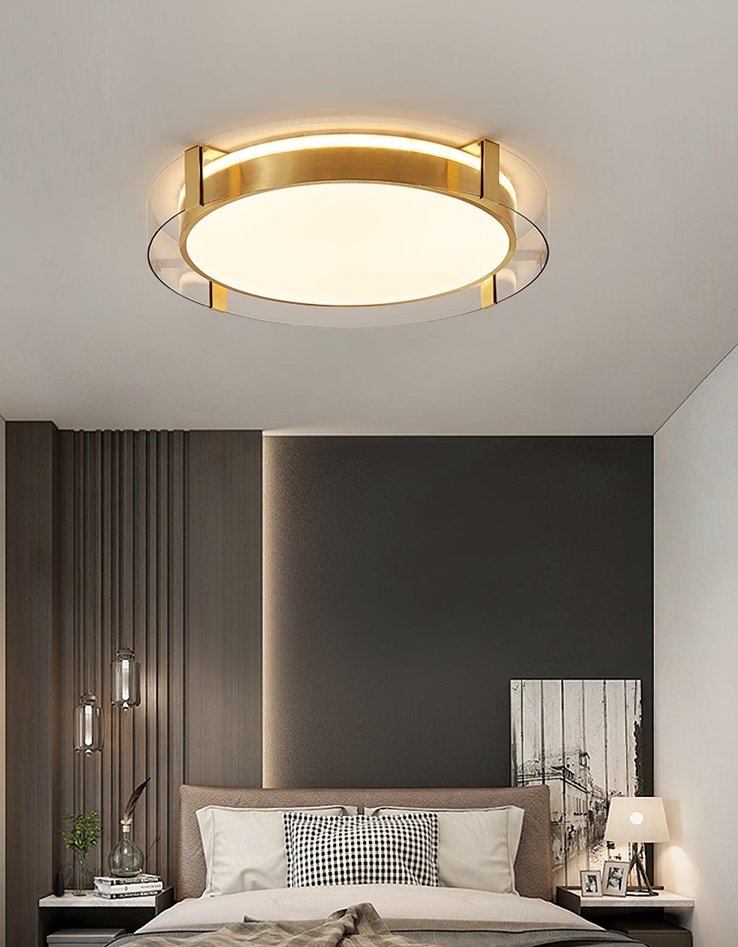 Round Low Profile Ceiling Light - Lumpaz