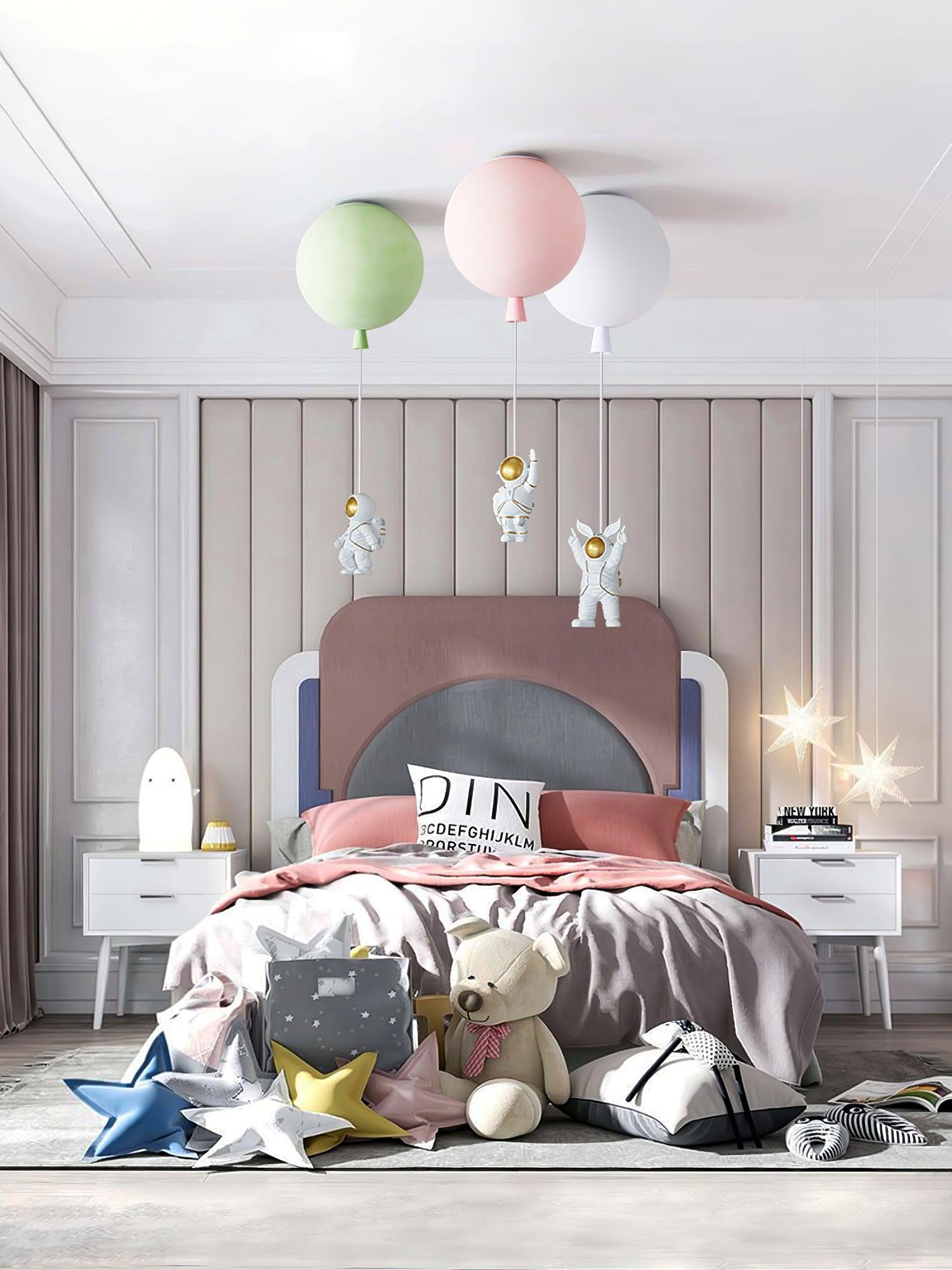 Frosted Balloon Ceiling Light - Lumpaz