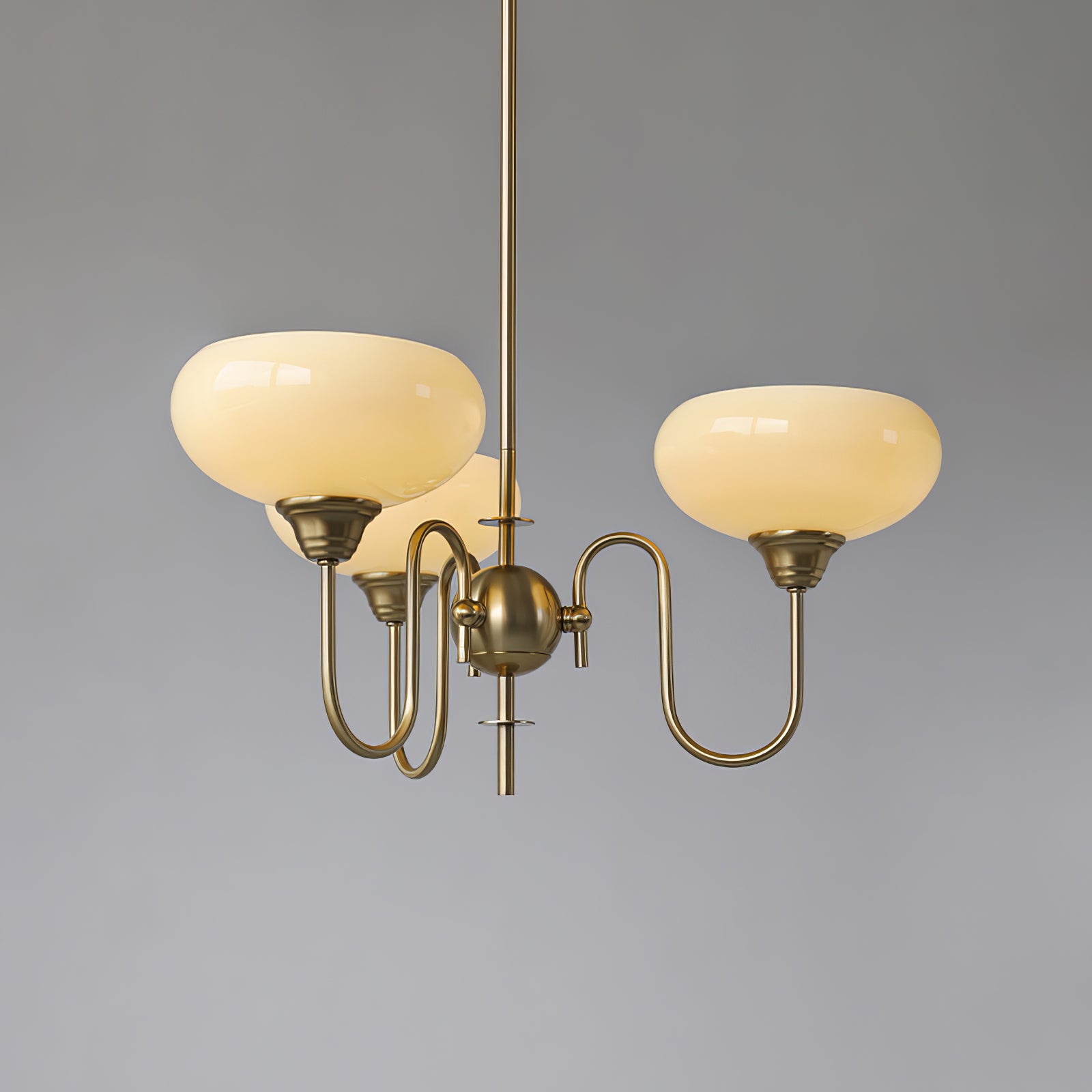 Creamy Persimmon Chandelier - Lumpaz