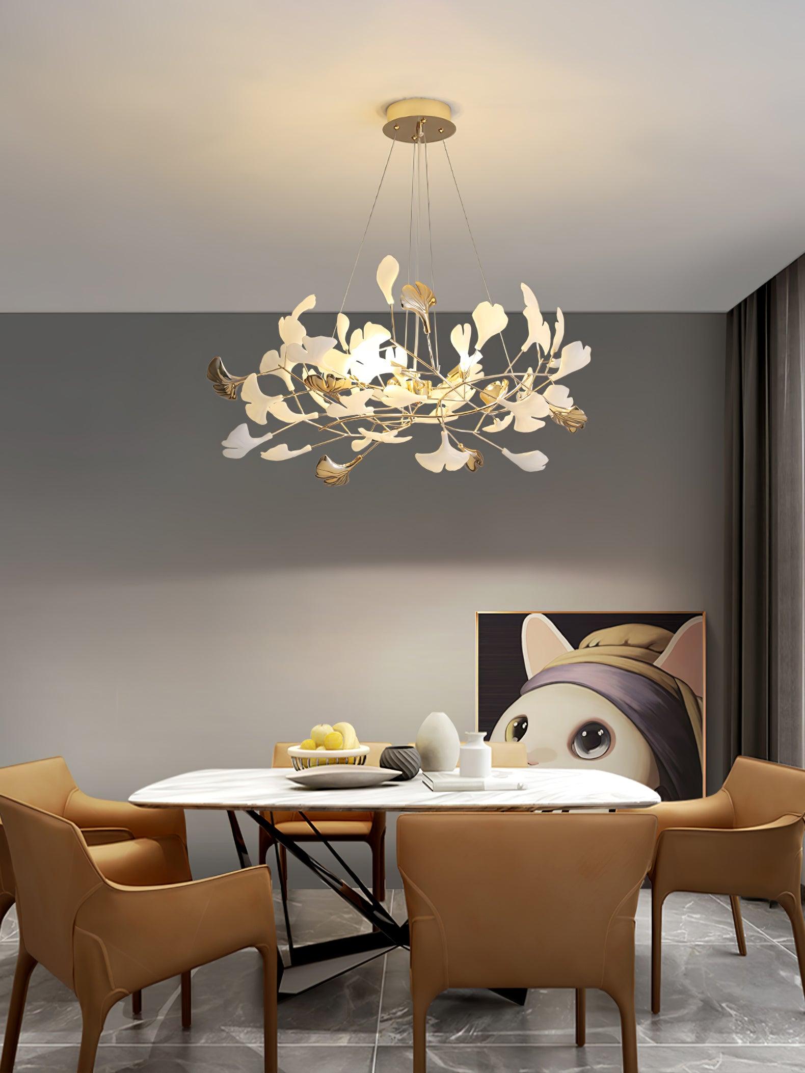 Gingko Chandelier R - Lumpaz