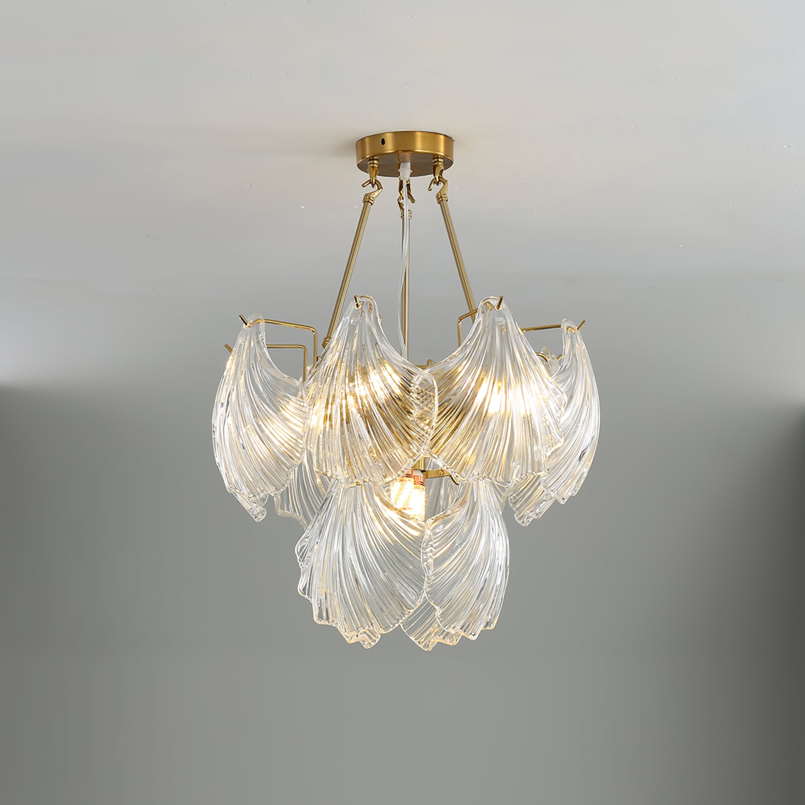 Ribbed Shell Ceiling light - Lumpaz