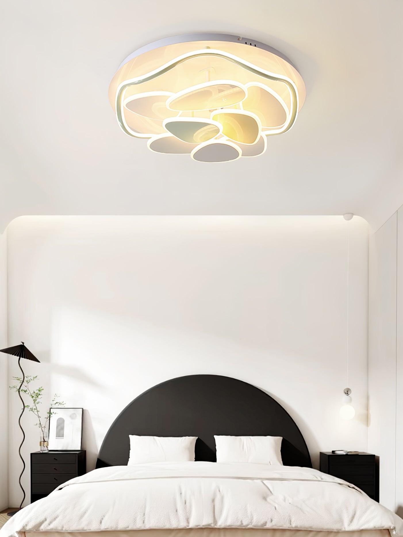 Colorful Cloud Round Ceiling Lamp - Lumpaz