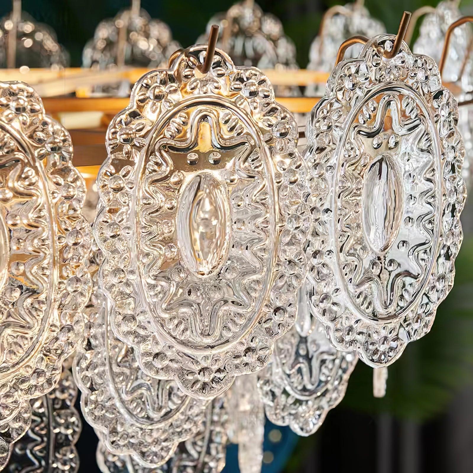 Pearls Glass Chandelier - Lumpaz