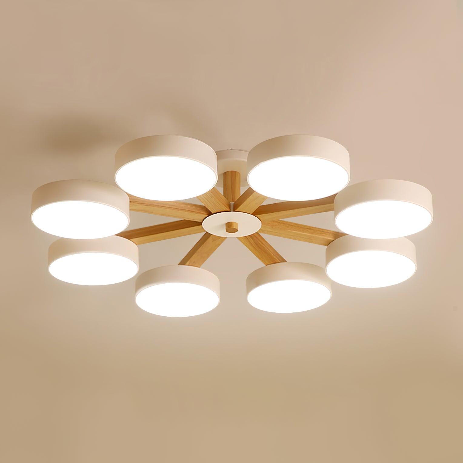 Modern Multi Stem Chandelier - Lumpaz