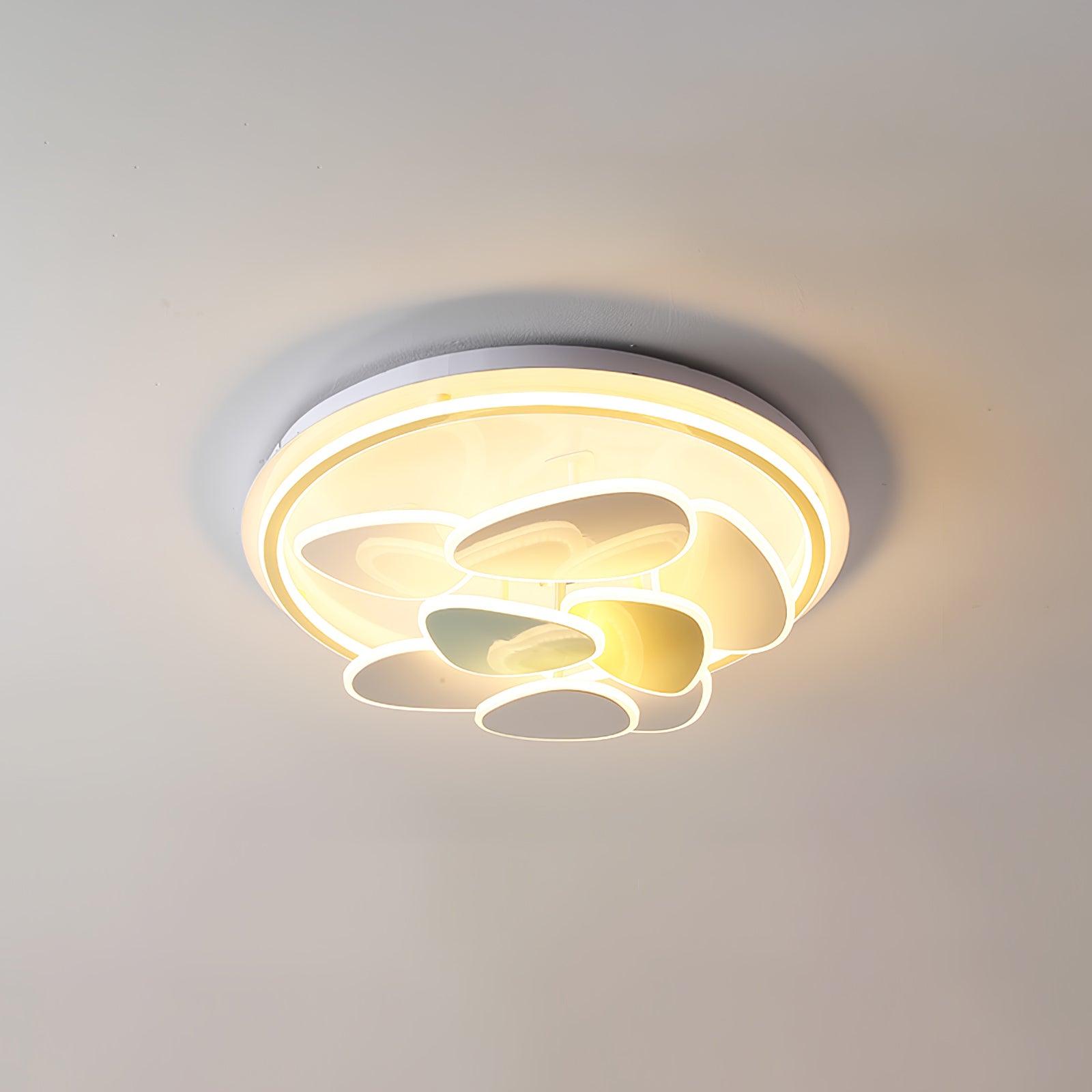 Colorful Cloud Round Ceiling Lamp - Lumpaz