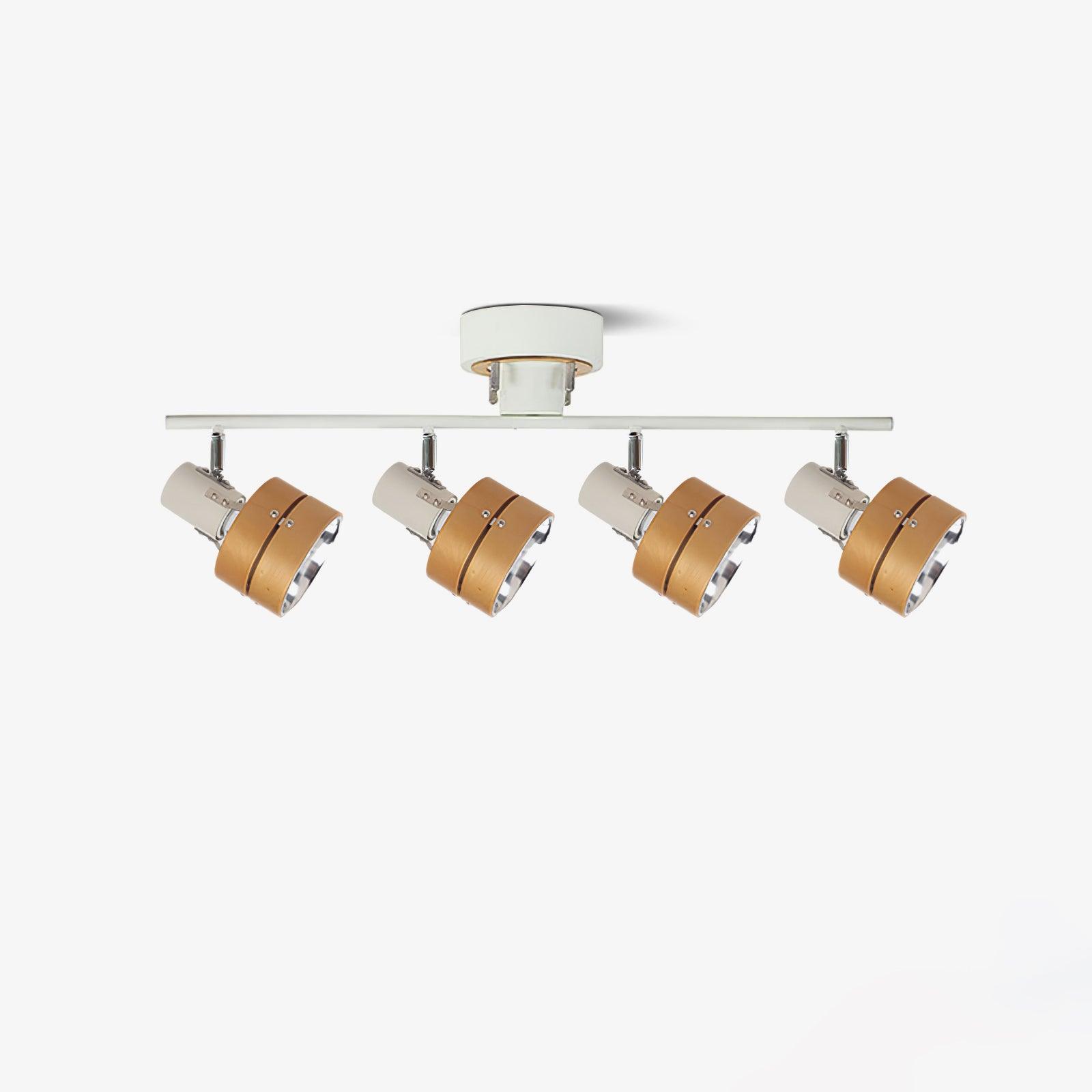 Wooden Adjustable Spot Ceiling Lamp - Lumpaz