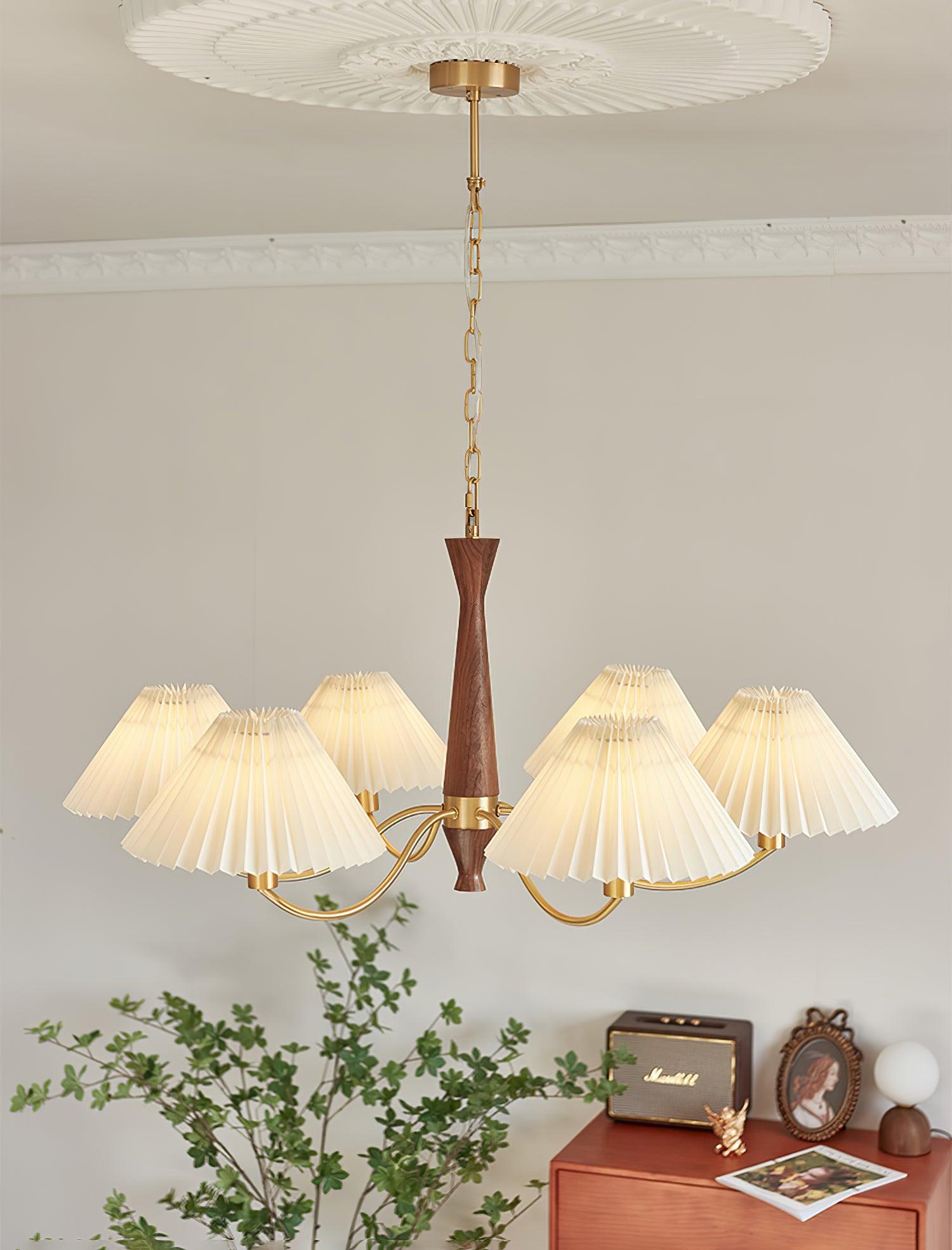 Pleated Chandelier - Lumpaz