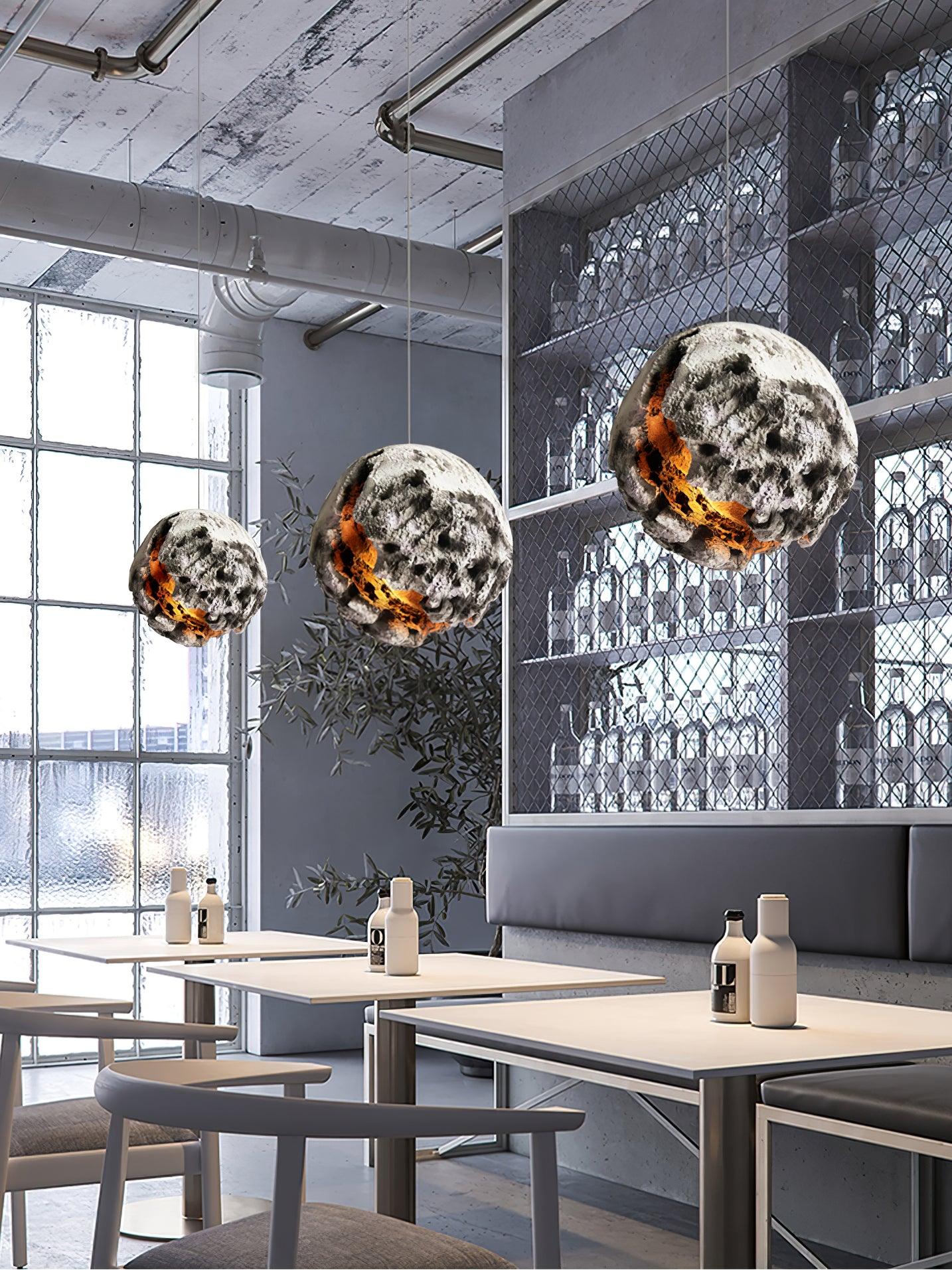 Irregular Planet Pendant Lamp - Lumpaz