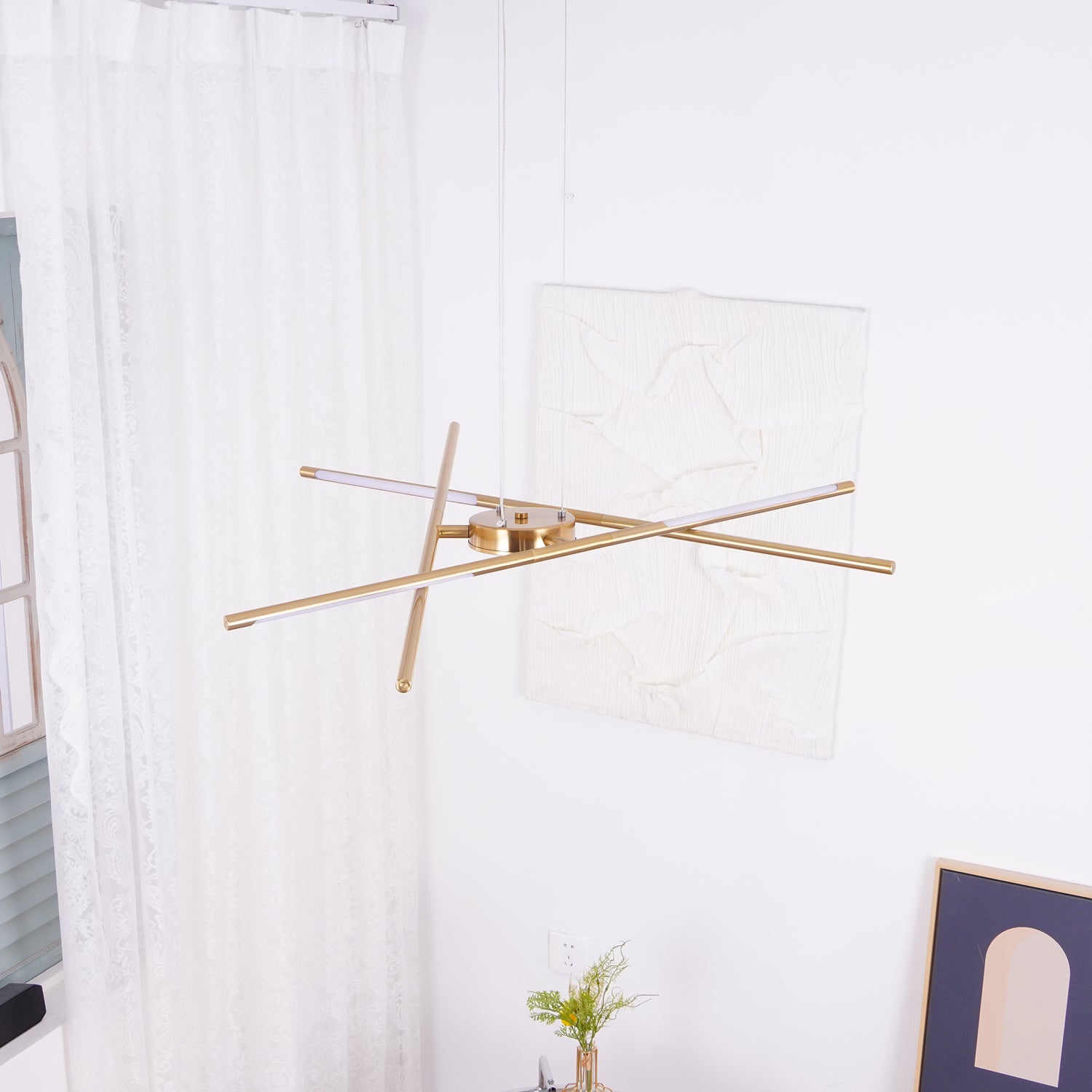 Rotatable LED Chandelier - Lumpaz