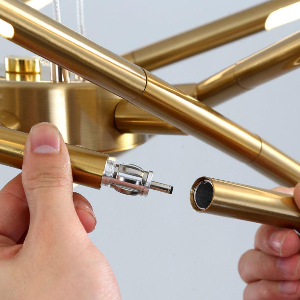 Rotatable LED Chandelier - Lumpaz