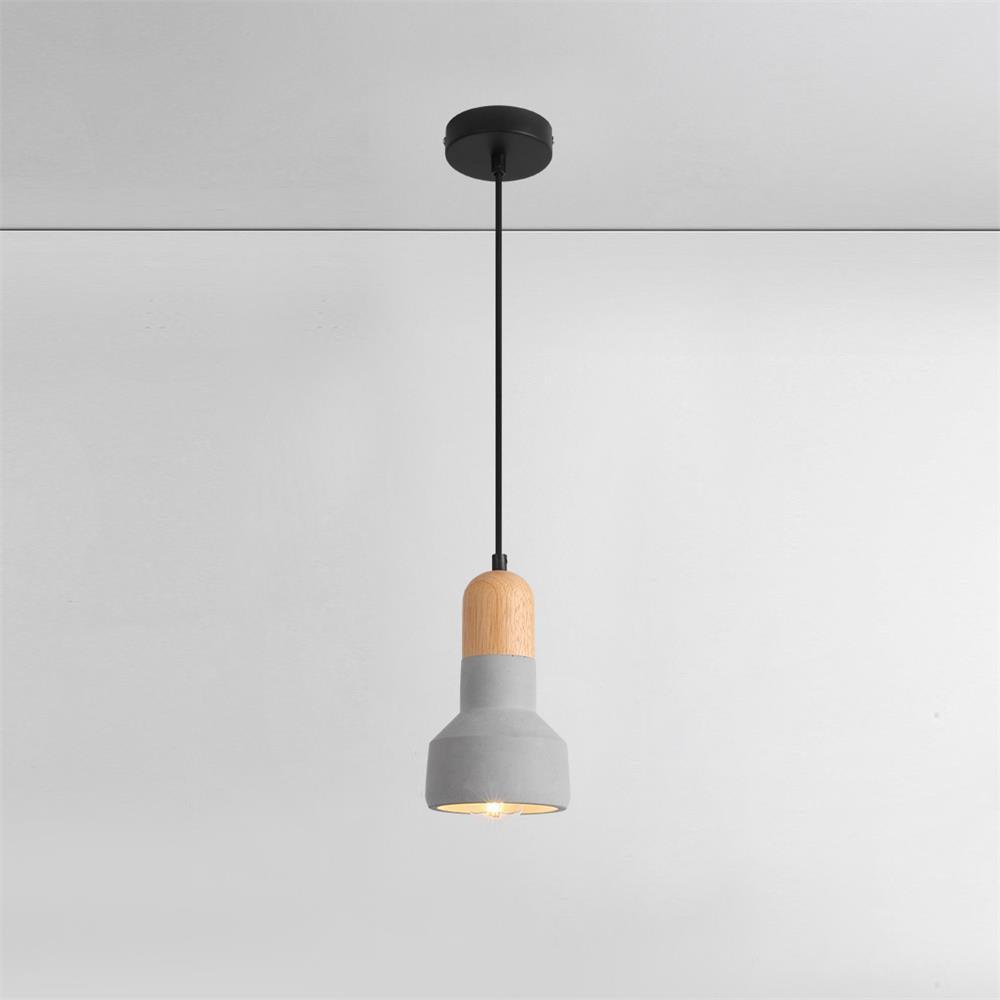 Nessa Wood Pendant Light - Lumpaz