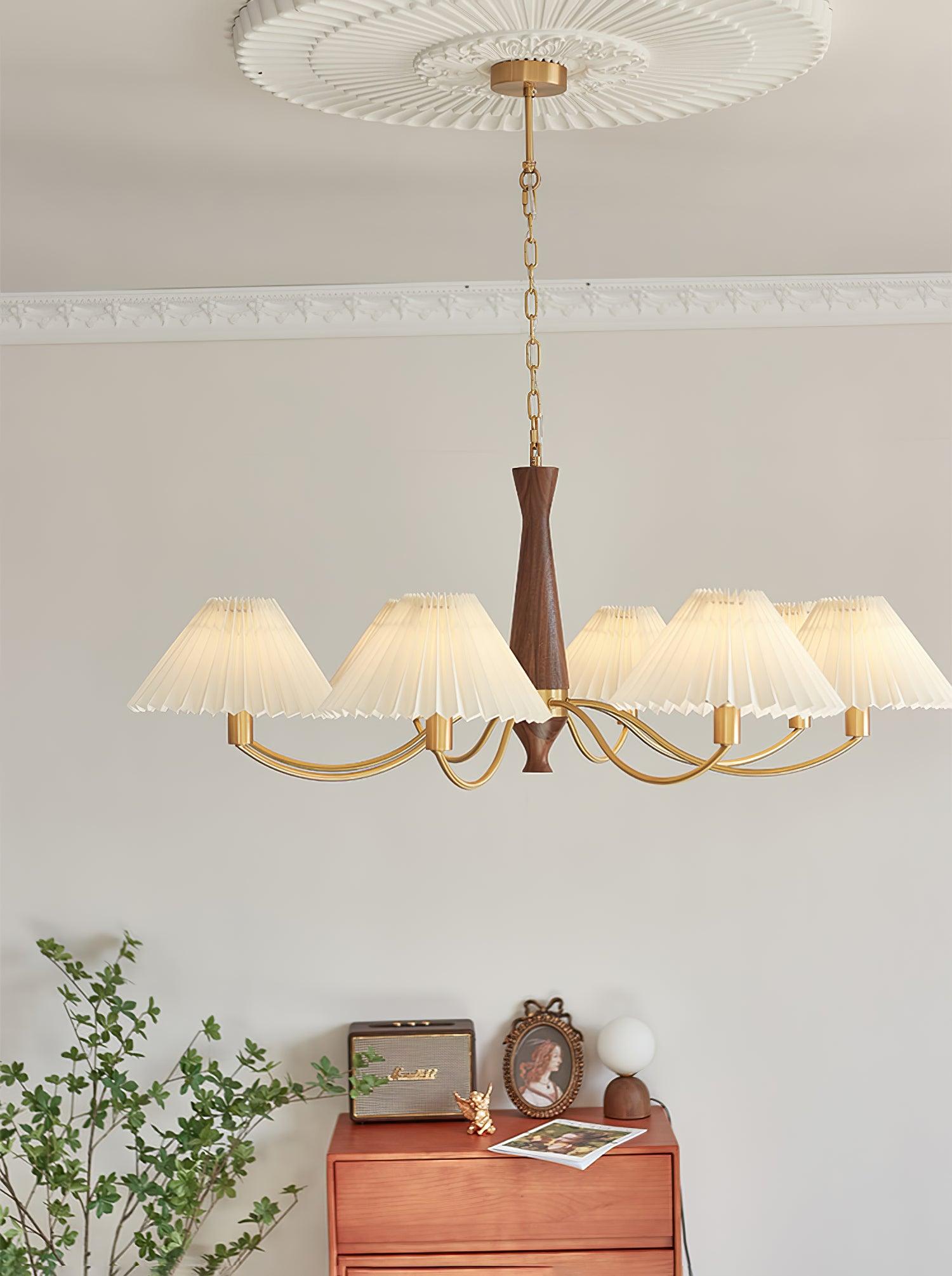 Pleated Chandelier - Lumpaz