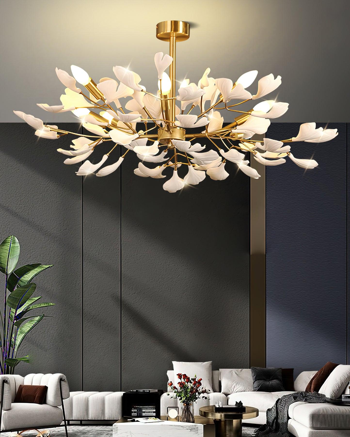Gingko Chandelier J - Lumpaz
