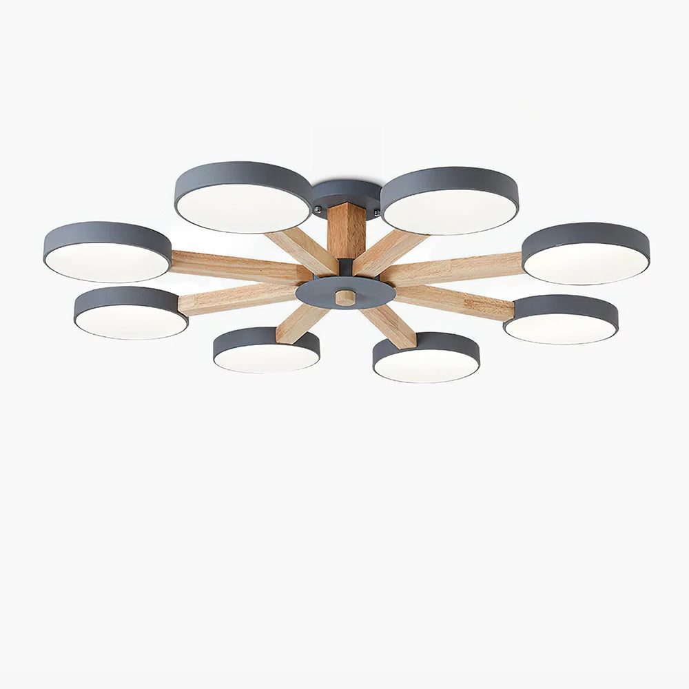 Modern Multi Stem Chandelier - Lumpaz
