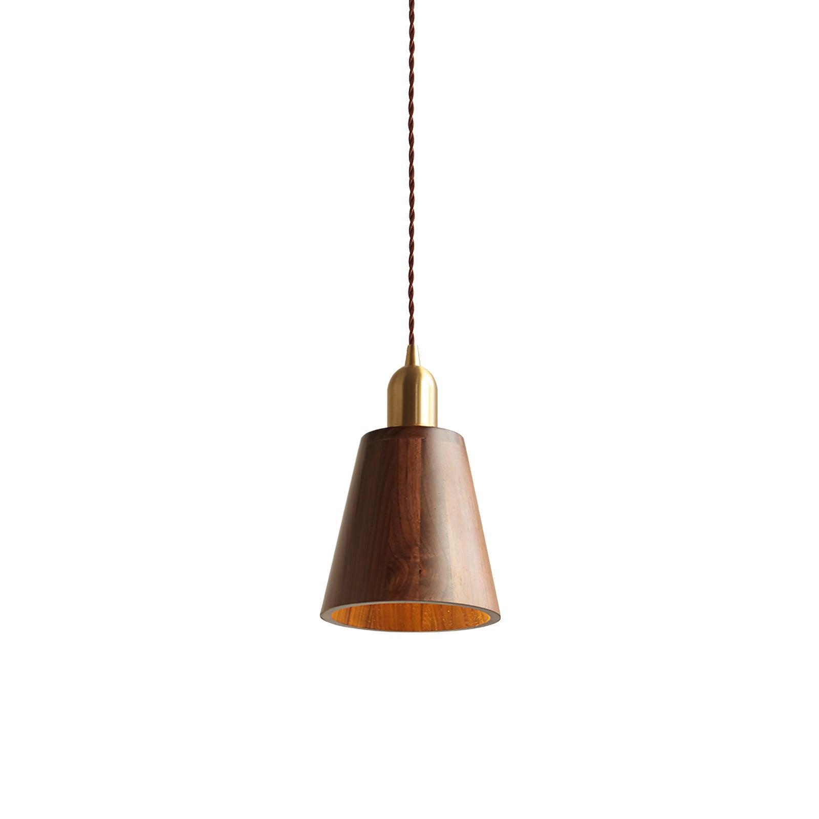 Lyfa Walnut Pendant Light - Lumpaz