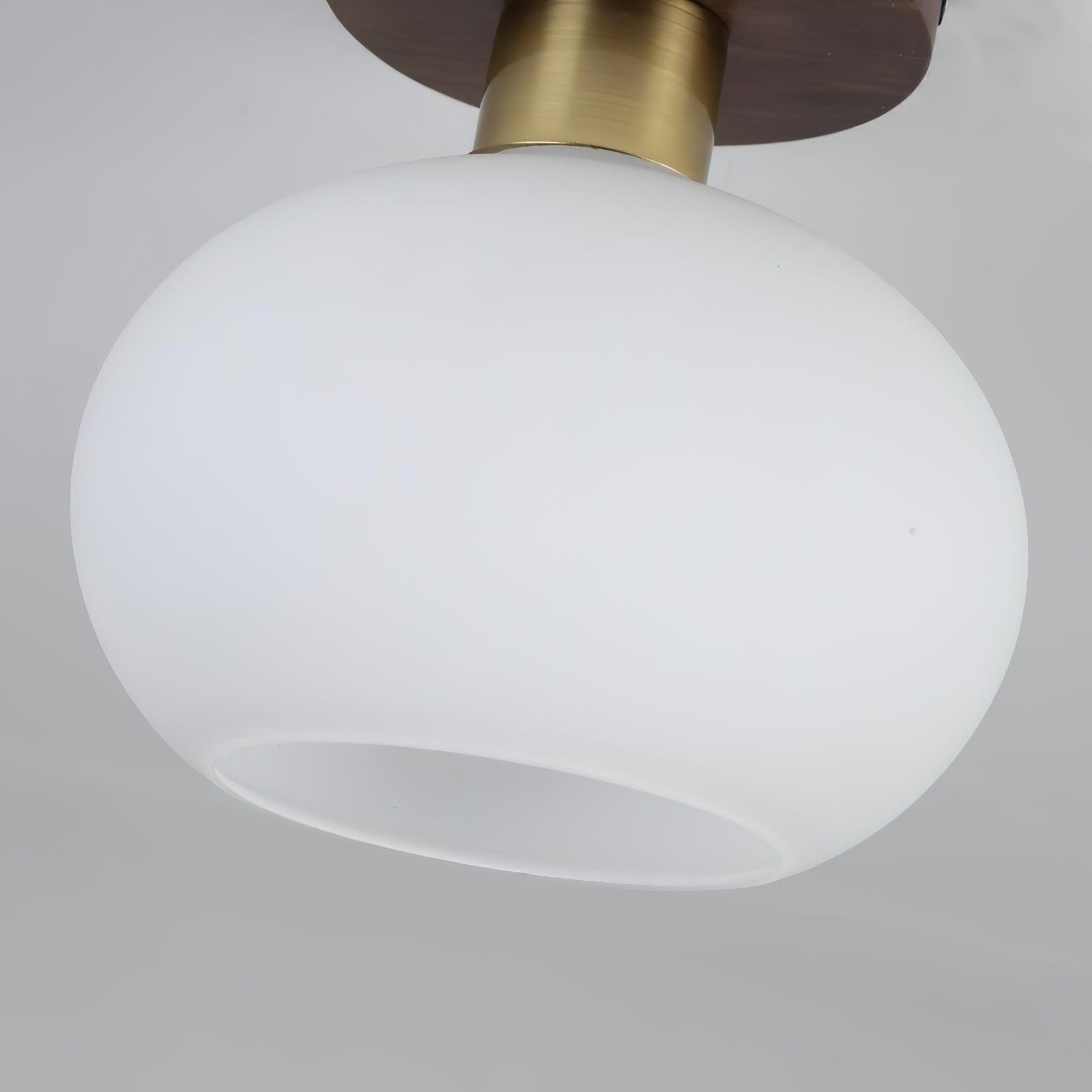 White Shell Ceiling Lamp - Lumpaz