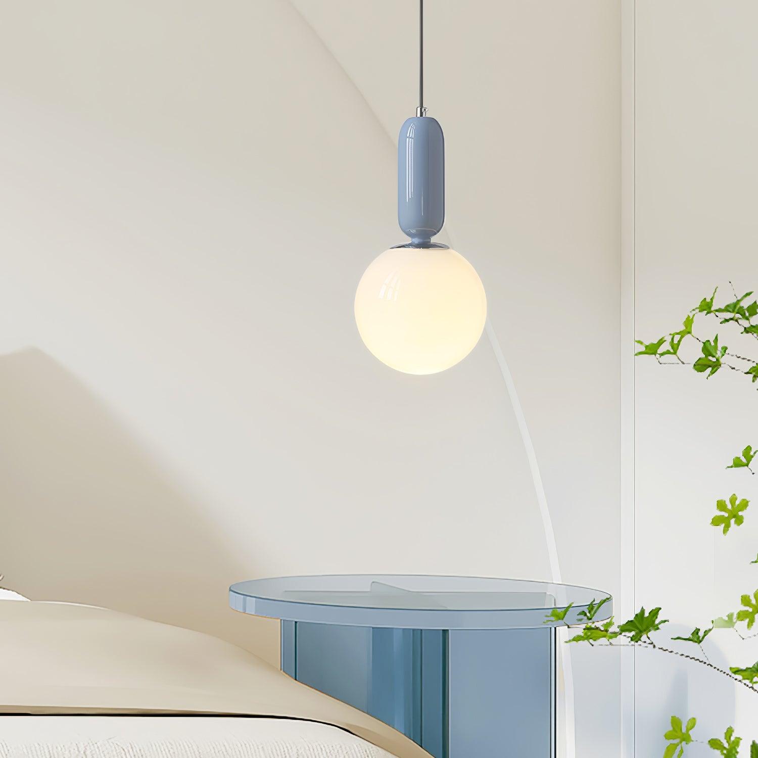 Glass Globe Ball Pendant Light - Lumpaz