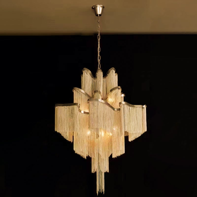 Stream Chain Chandelier - Lumpaz