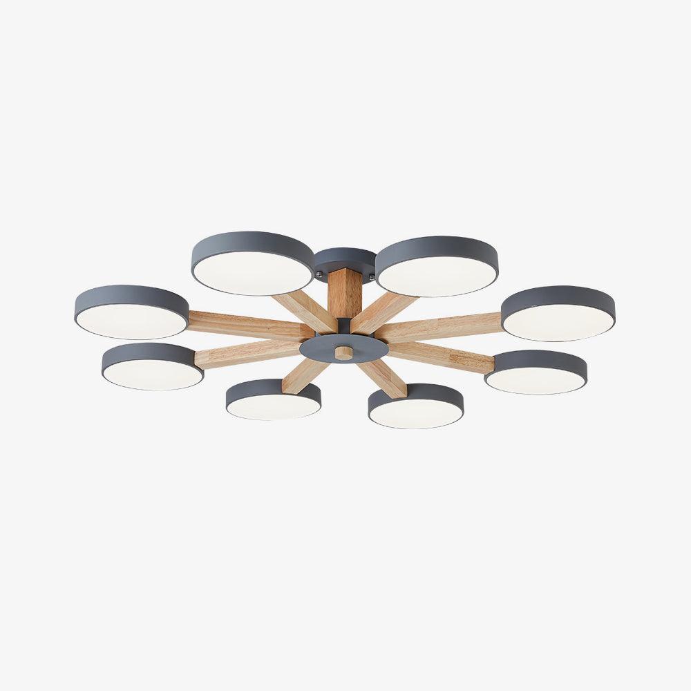 Modern Multi Stem Chandelier - Lumpaz