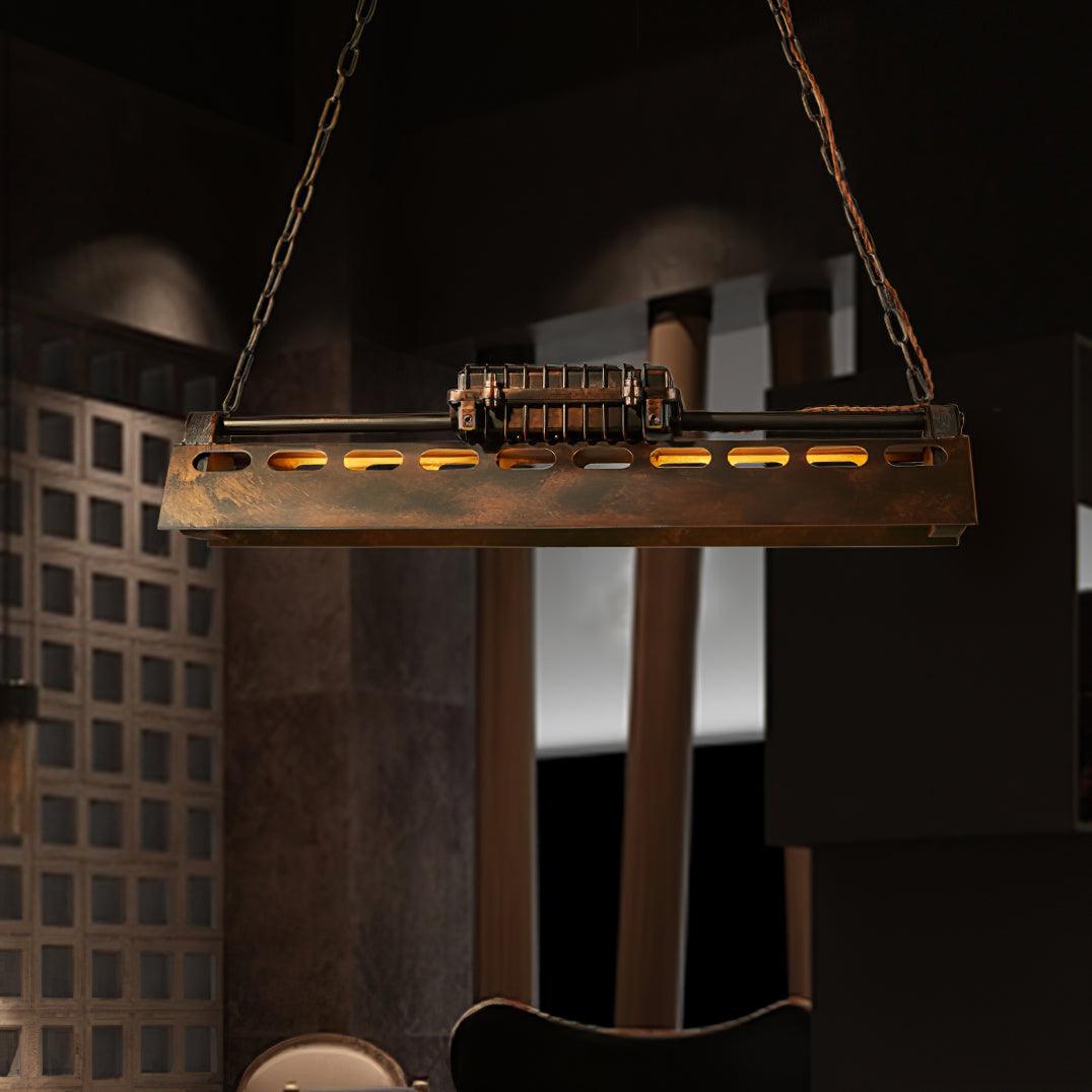 Industrial Steampunk Chandelier - Lumpaz