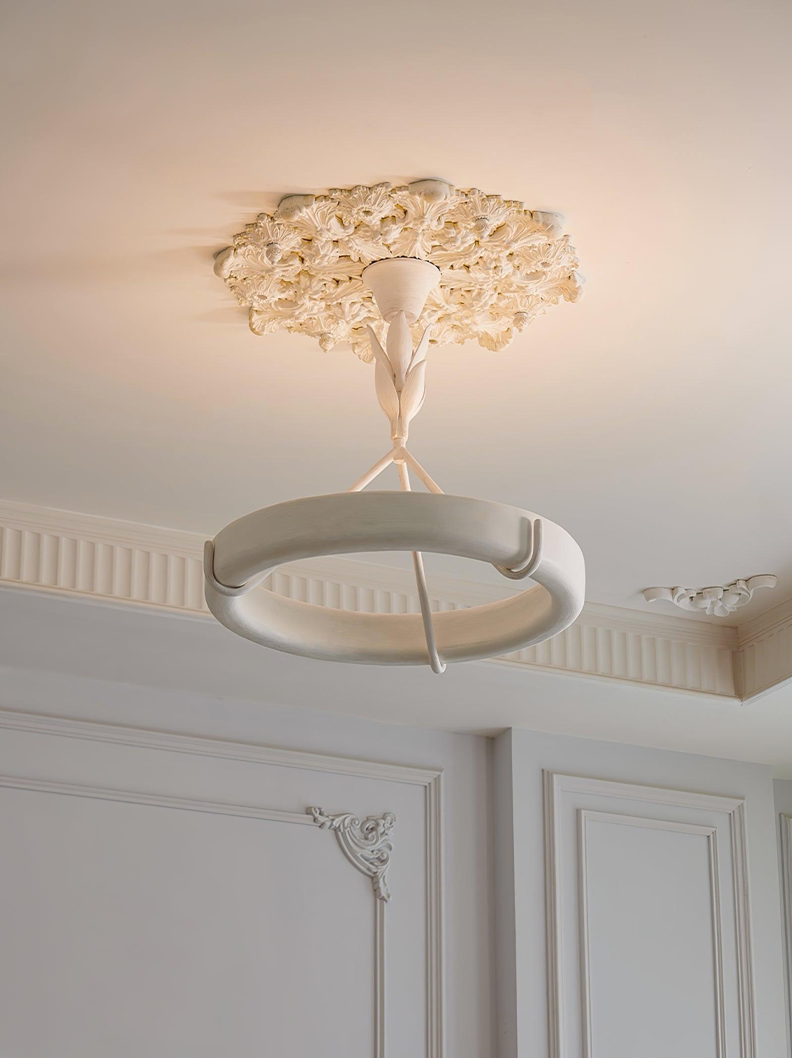 Tinsley Plaster Chandelier - Lumpaz