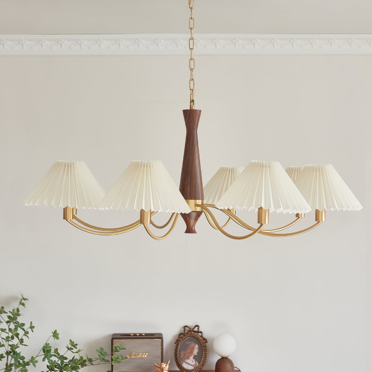 Pleated Chandelier - Lumpaz