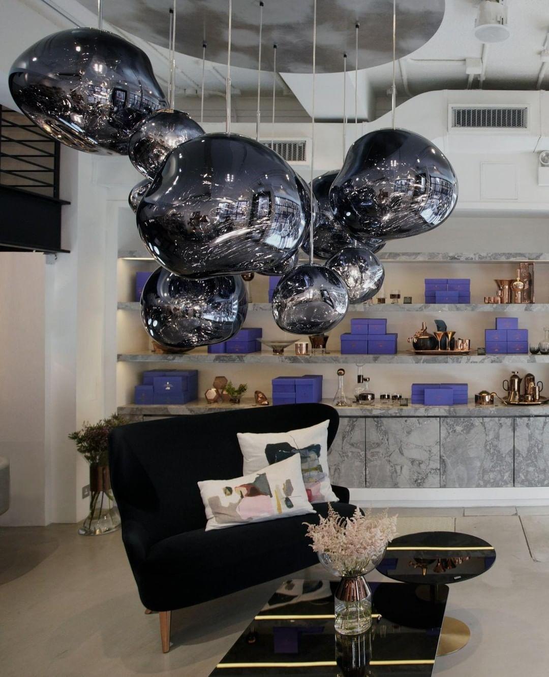 Multi Lava Round Pendant Lamp - Lumpaz