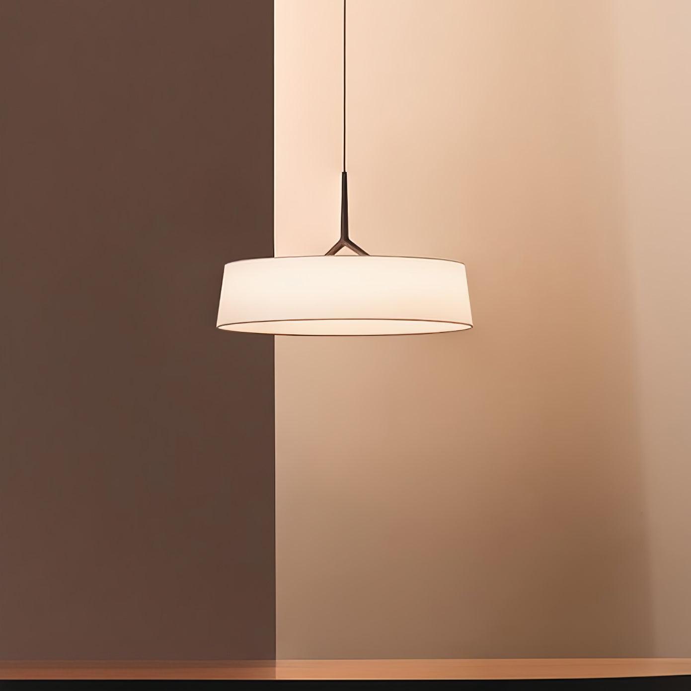 Paper Glow Circular Pendant Lamp - Lumpaz