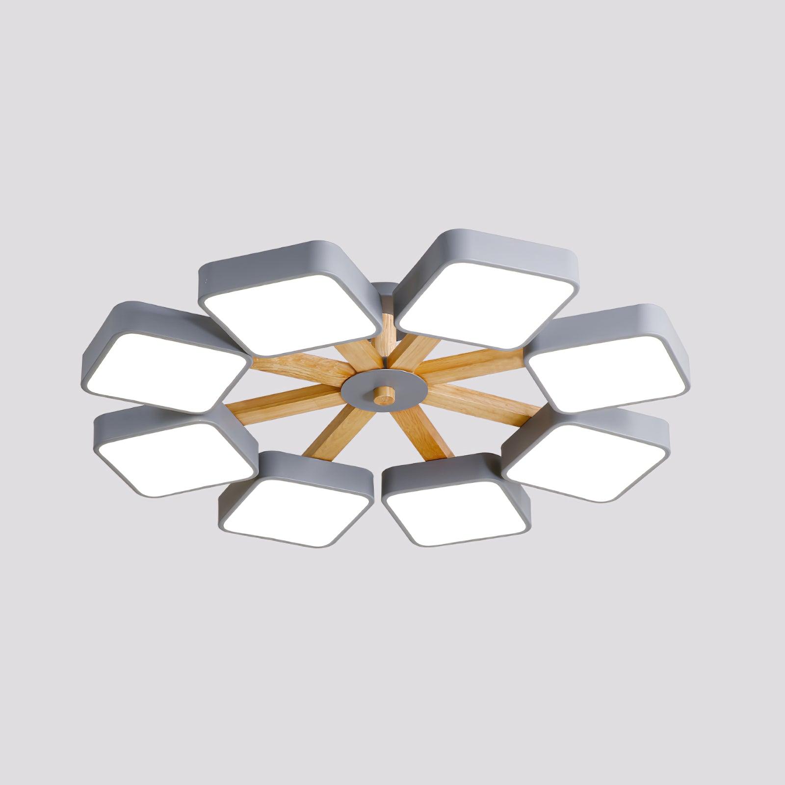 Modern Multi Stem Chandelier - Lumpaz