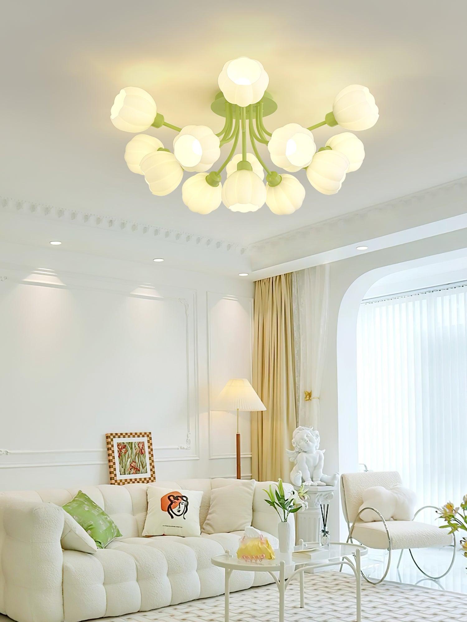 Pumpkin Matcha Ceiling Lamp - Lumpaz