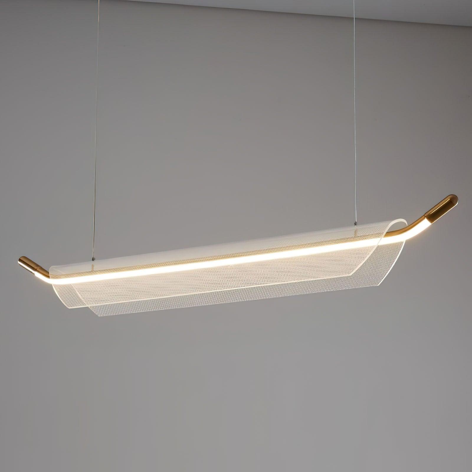 One Word Acrylic Pendant Light - Lumpaz