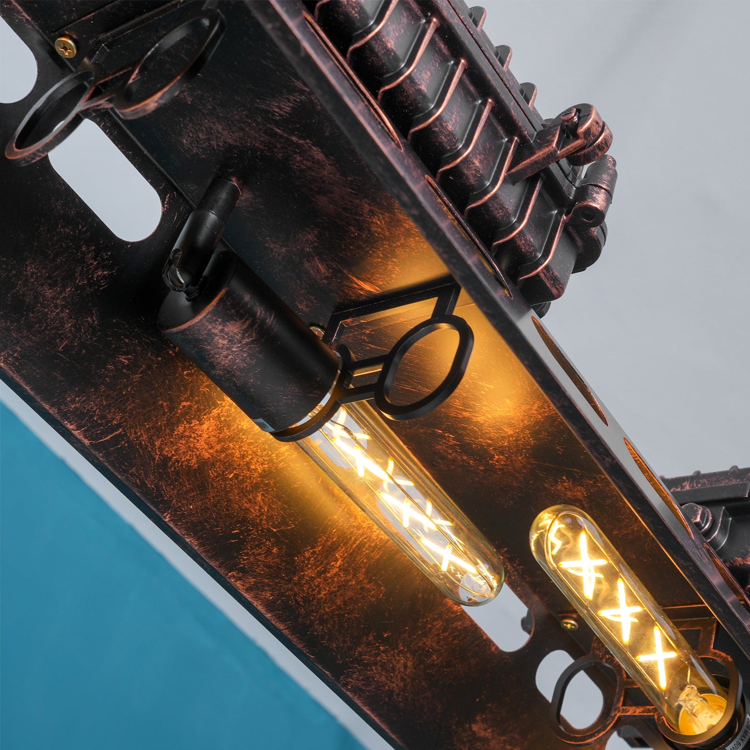 Industrial Steampunk Chandelier - Lumpaz