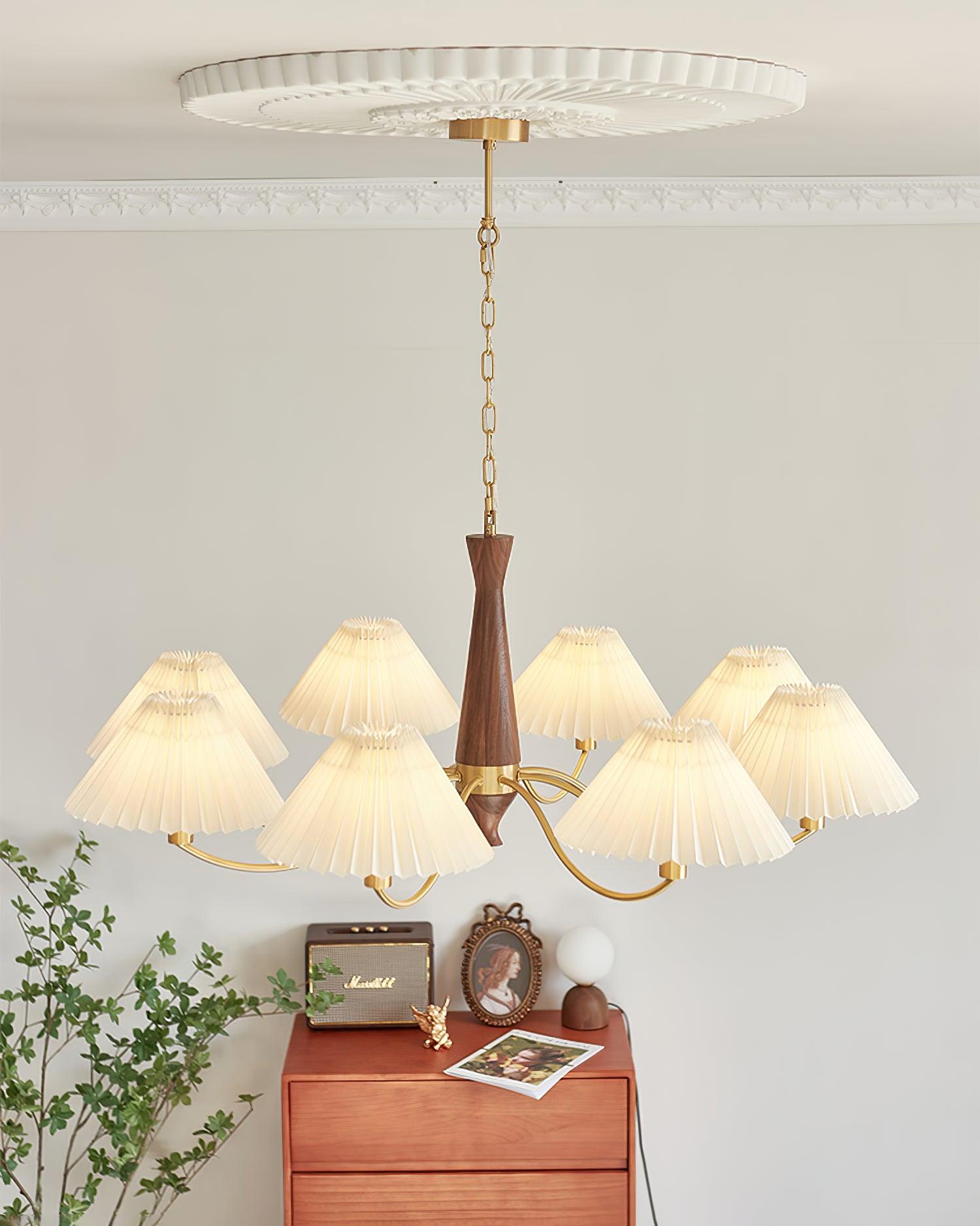 Pleated Chandelier - Lumpaz