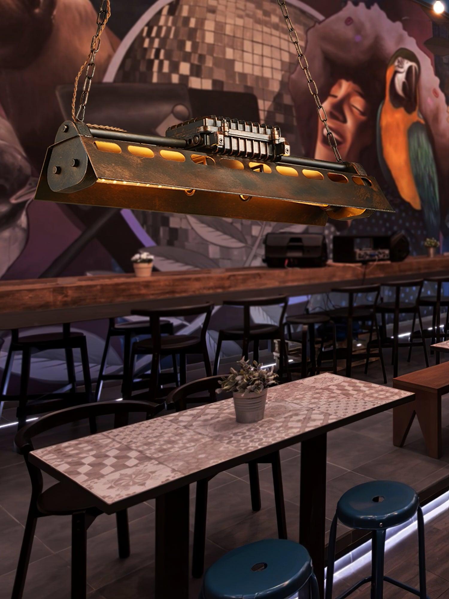 Industrial Steampunk Chandelier - Lumpaz