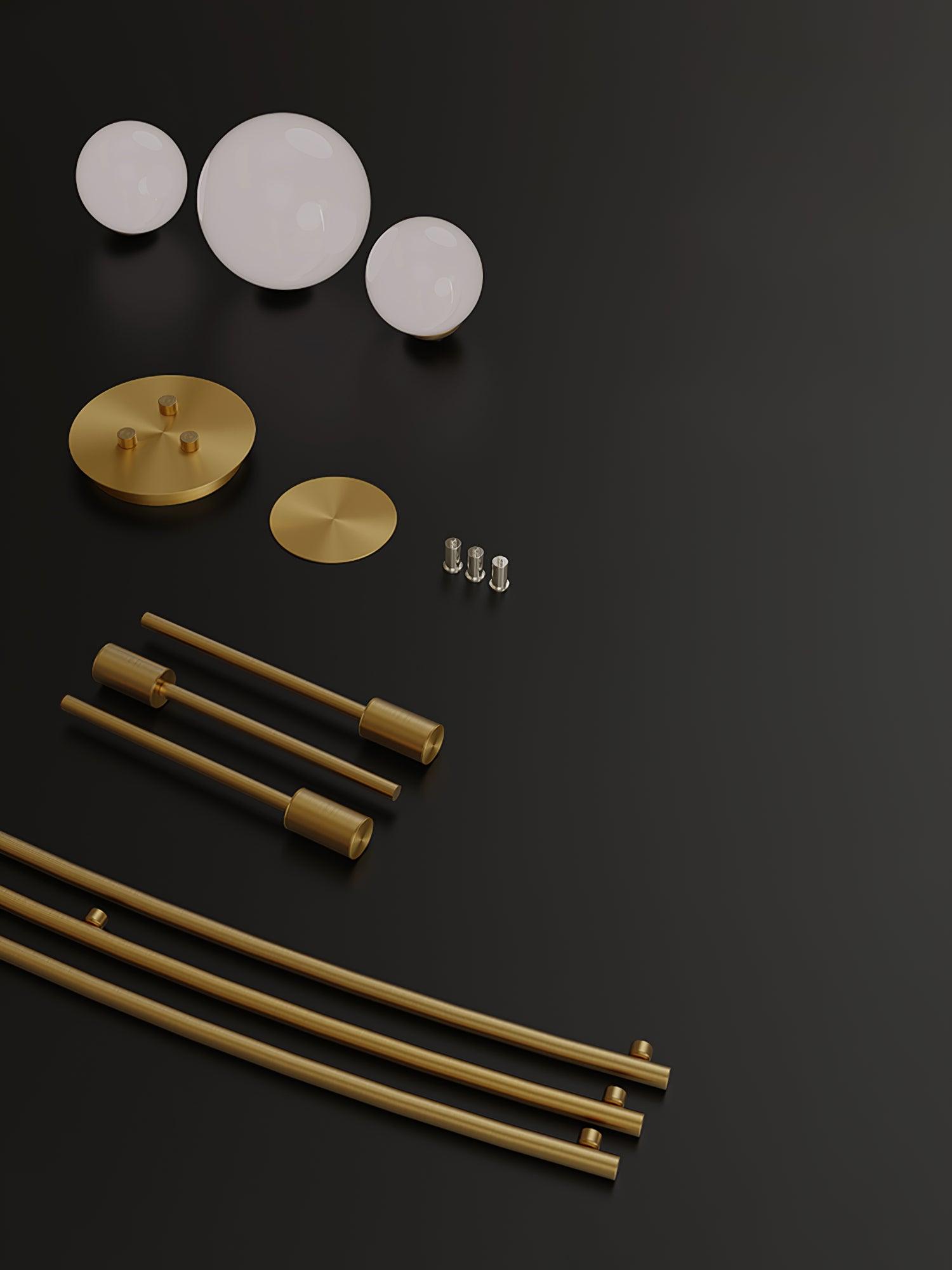 Modern Long Arm Chandelier - Lumpaz