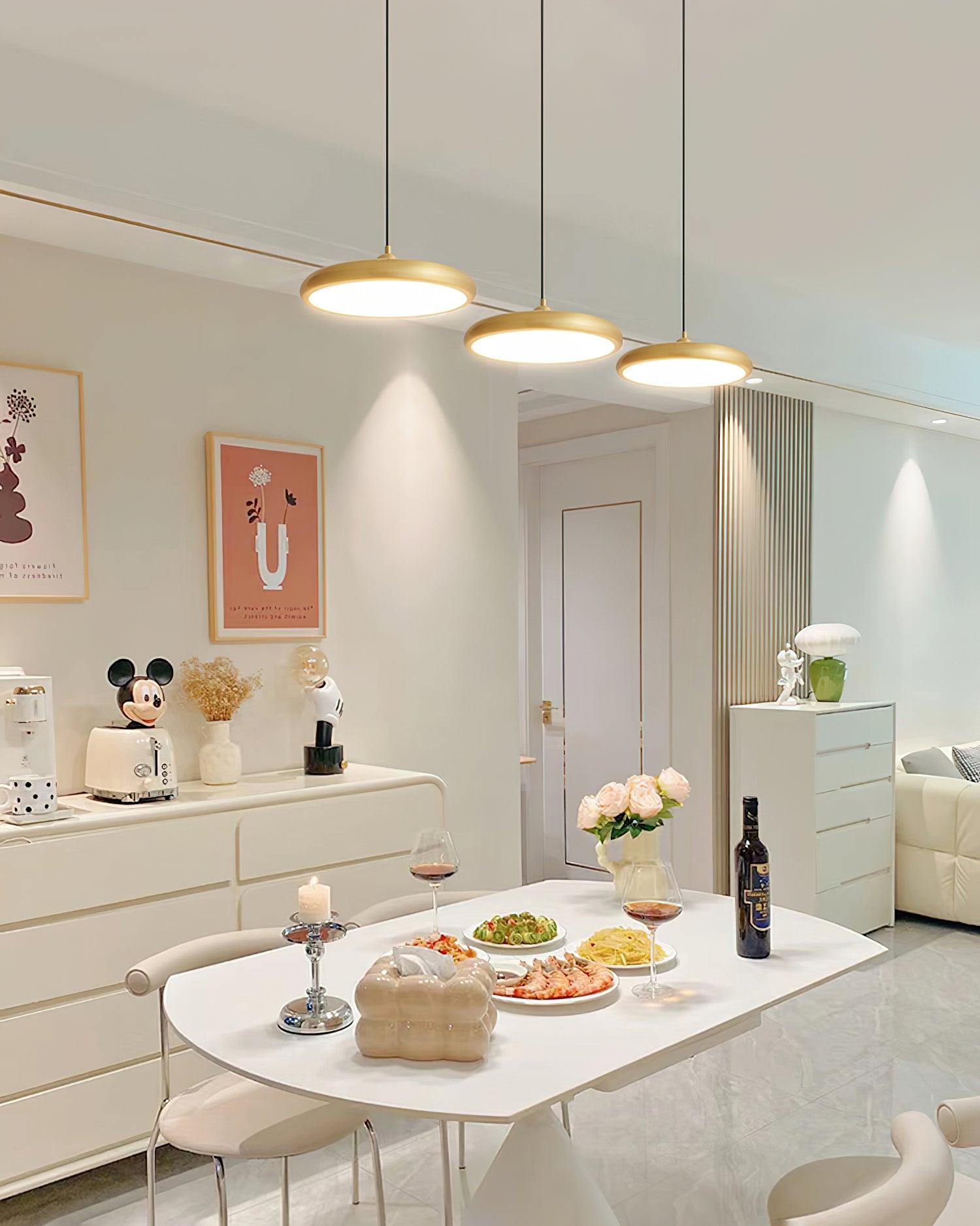 Thin Disc Pendant Lamp - Lumpaz