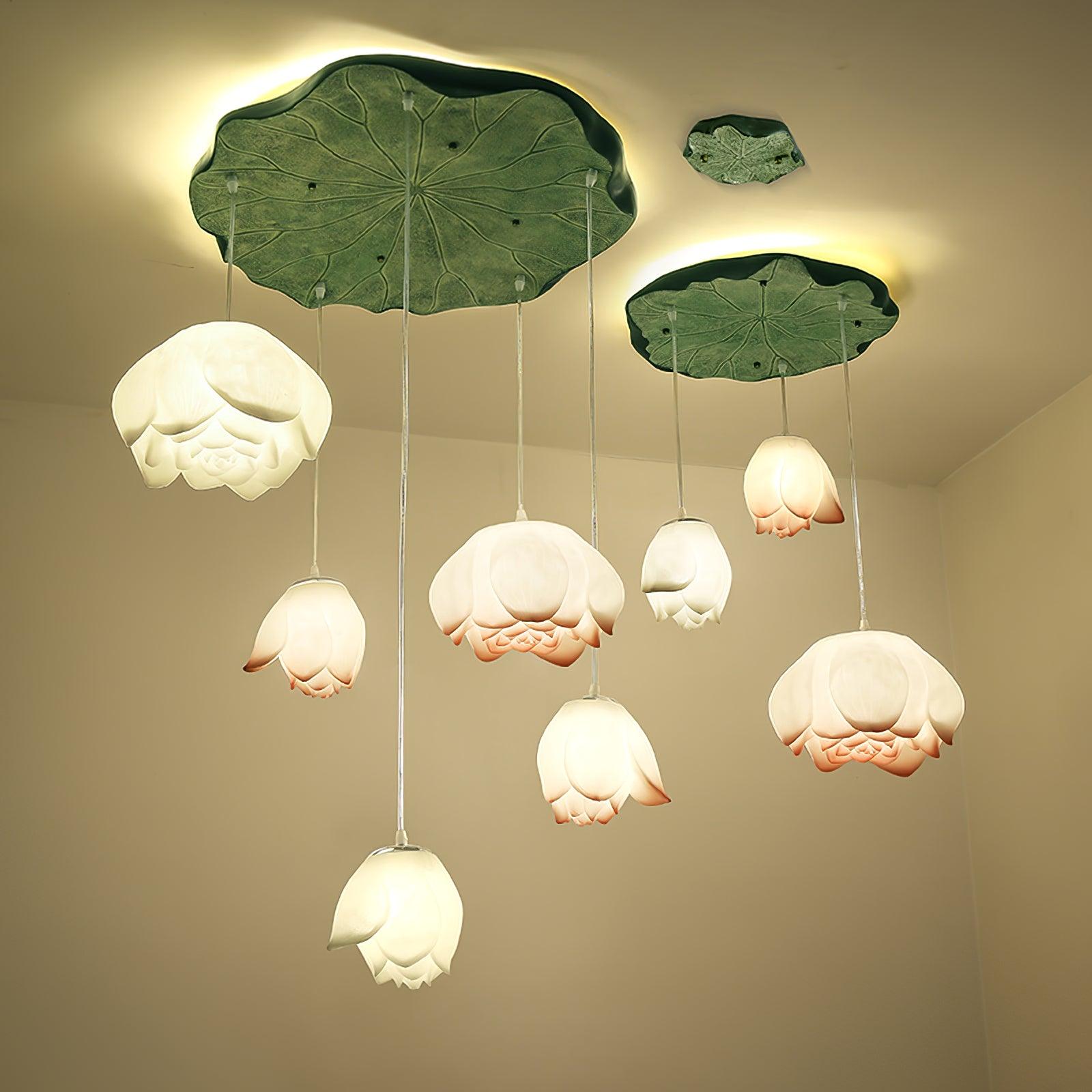 Lotus Chandelier - Lumpaz