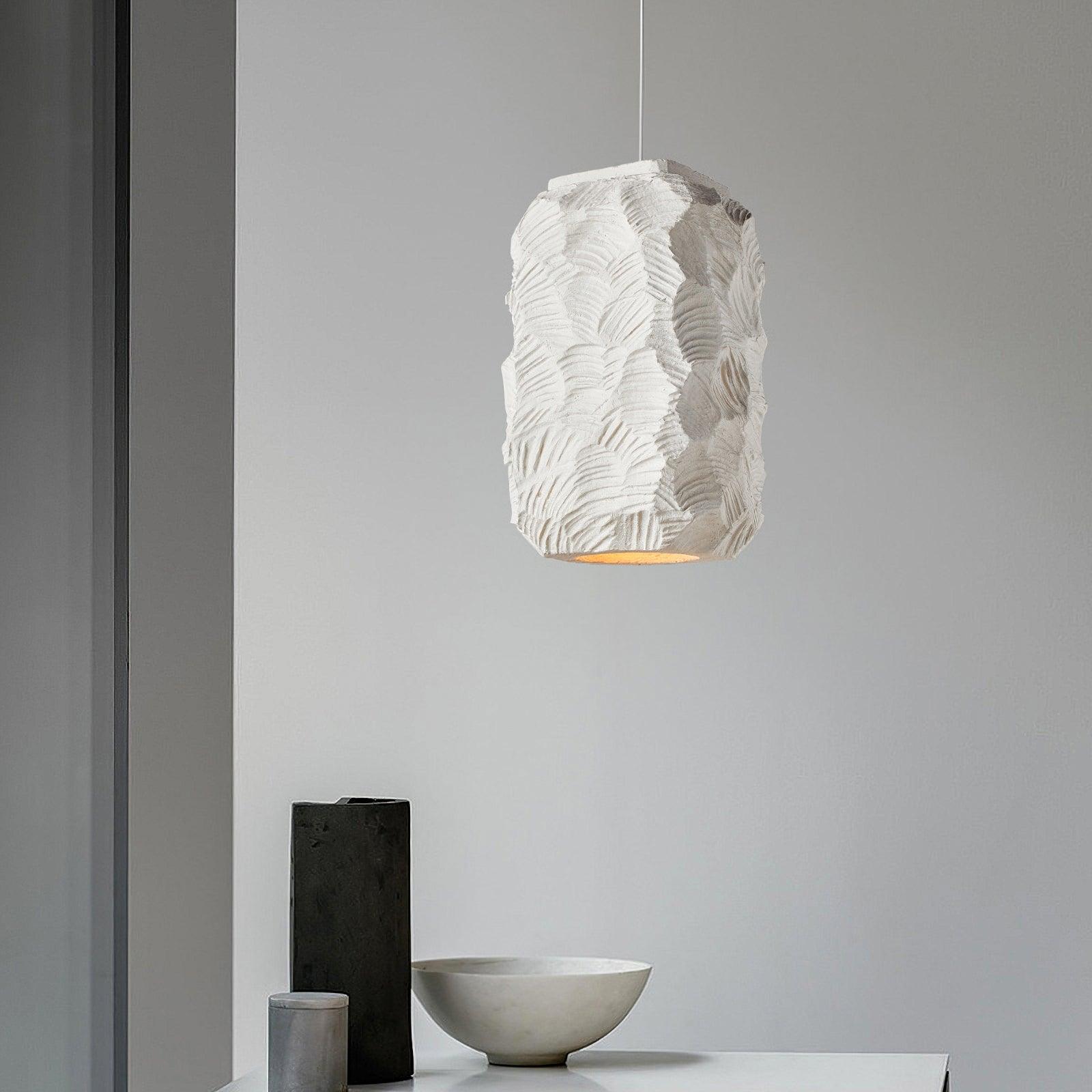 Resin Geometry Pendant Lamp - Lumpaz