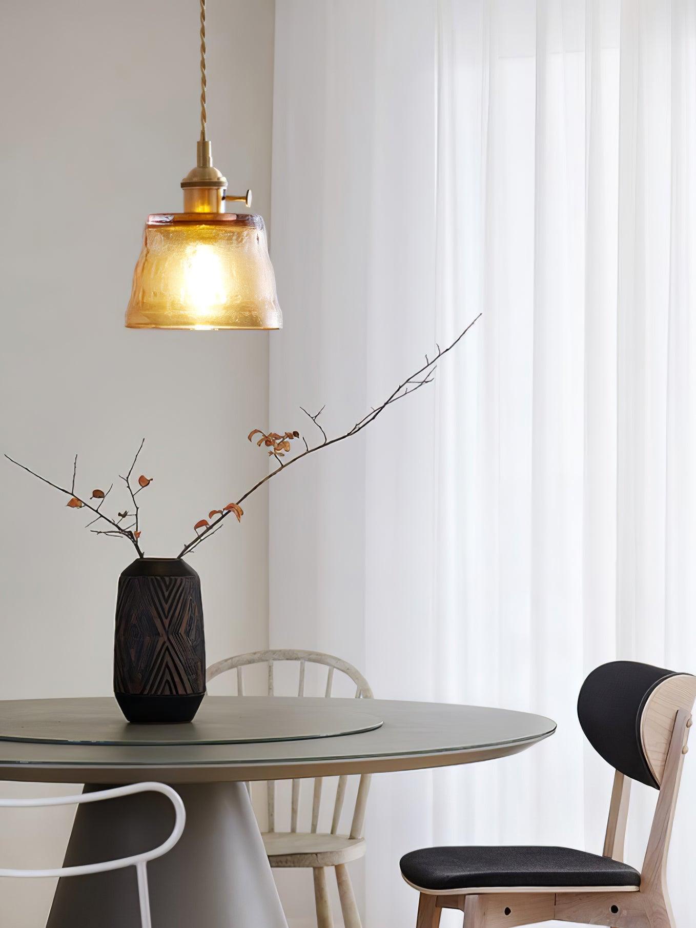 Glass Cup Pendant Lamp - Lumpaz