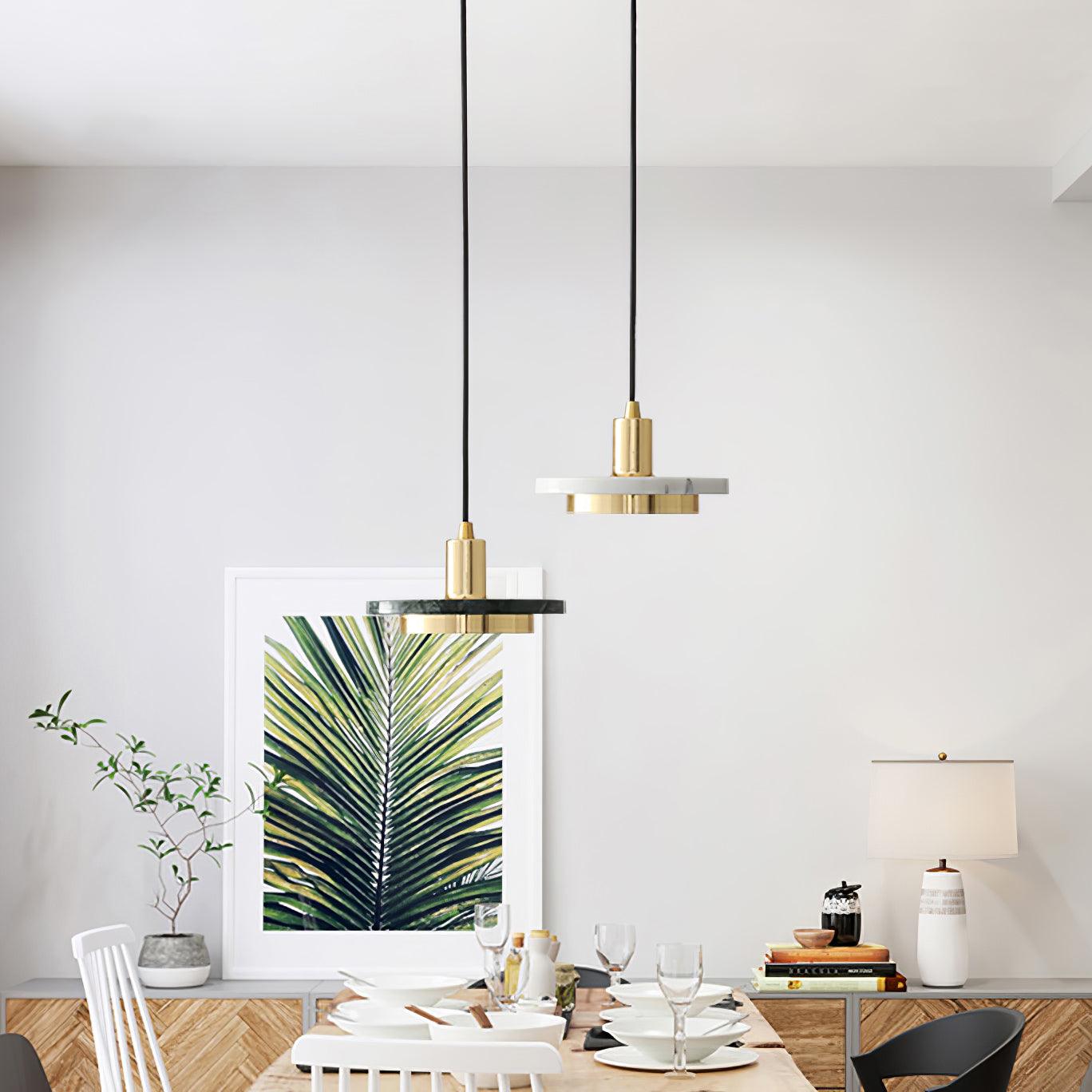Double Circle Pendant Light - Lumpaz